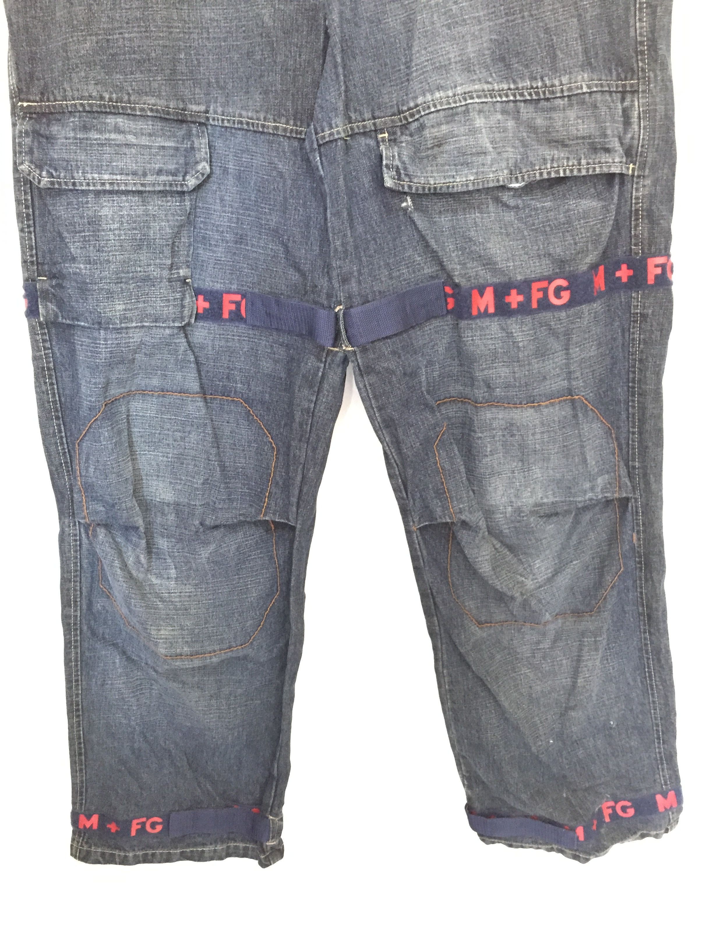 Marithe + Francois Girbaud 90's MFG baggy bondage pants Size US 33 - 3 Thumbnail