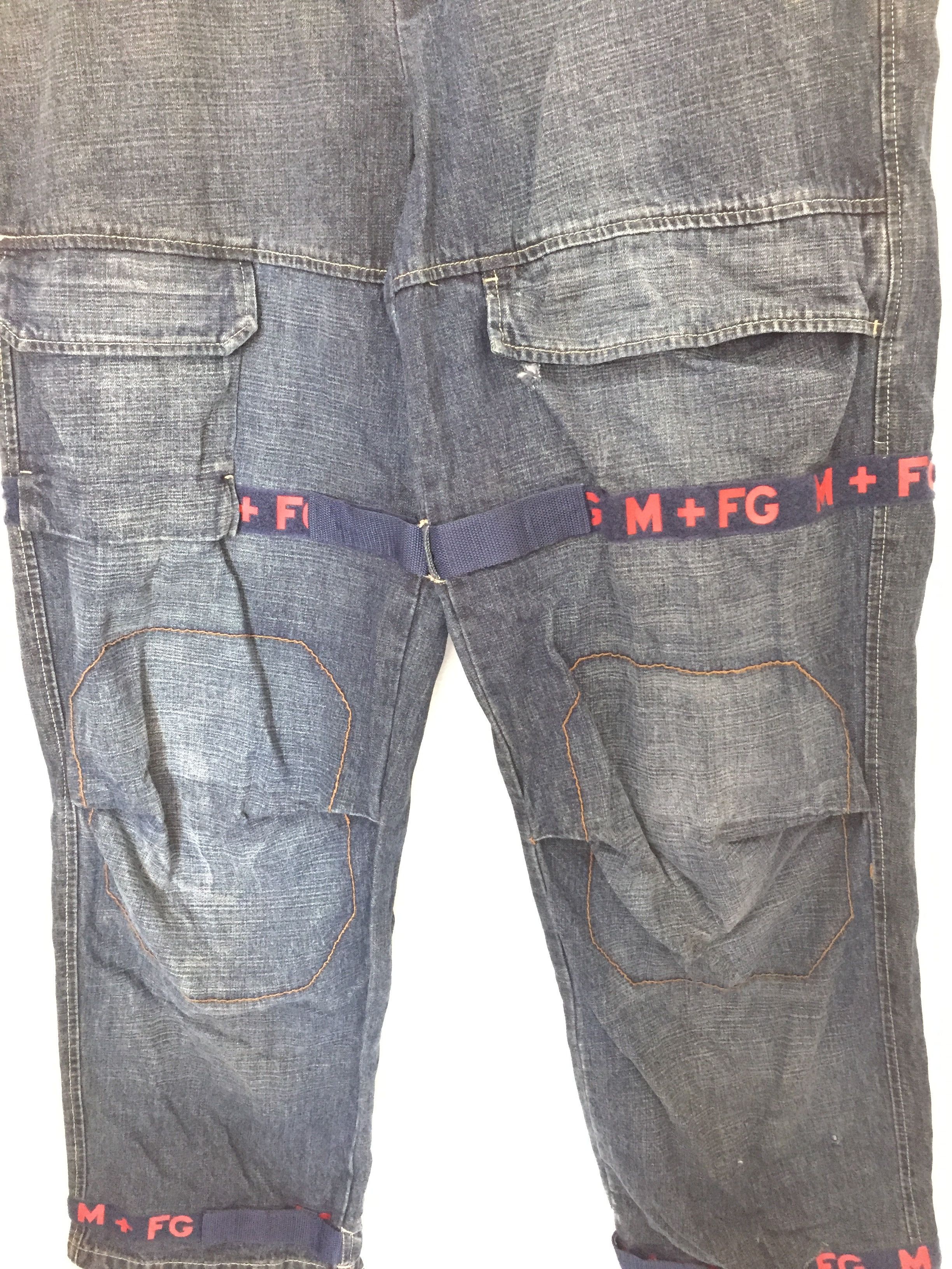Marithe + Francois Girbaud 90's MFG baggy bondage pants Size US 33 - 4 Thumbnail