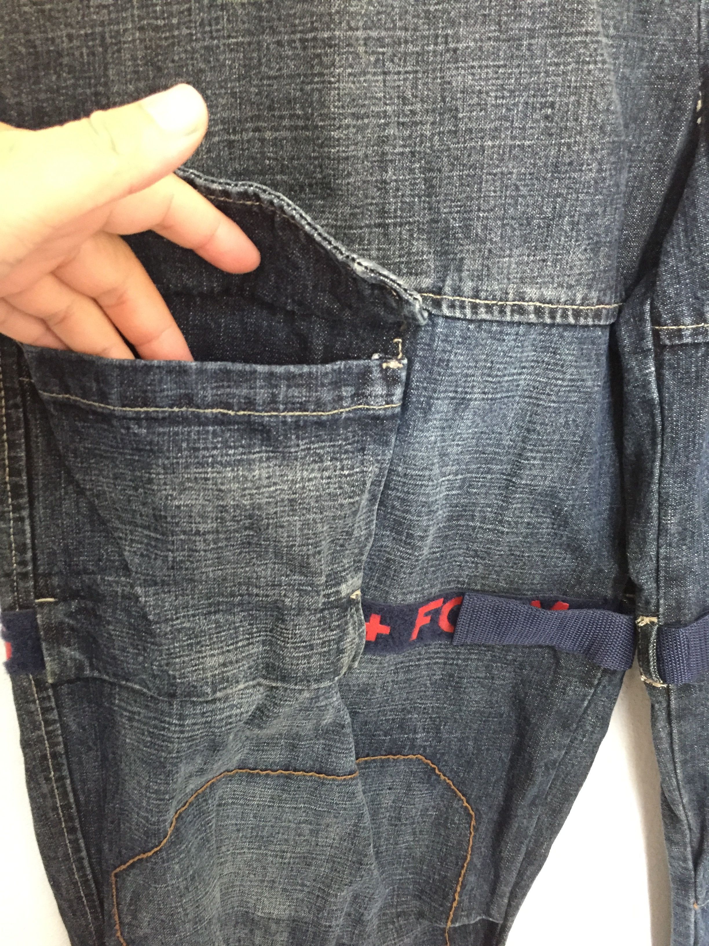 Marithe + Francois Girbaud 90's MFG baggy bondage pants Size US 33 - 5 Thumbnail