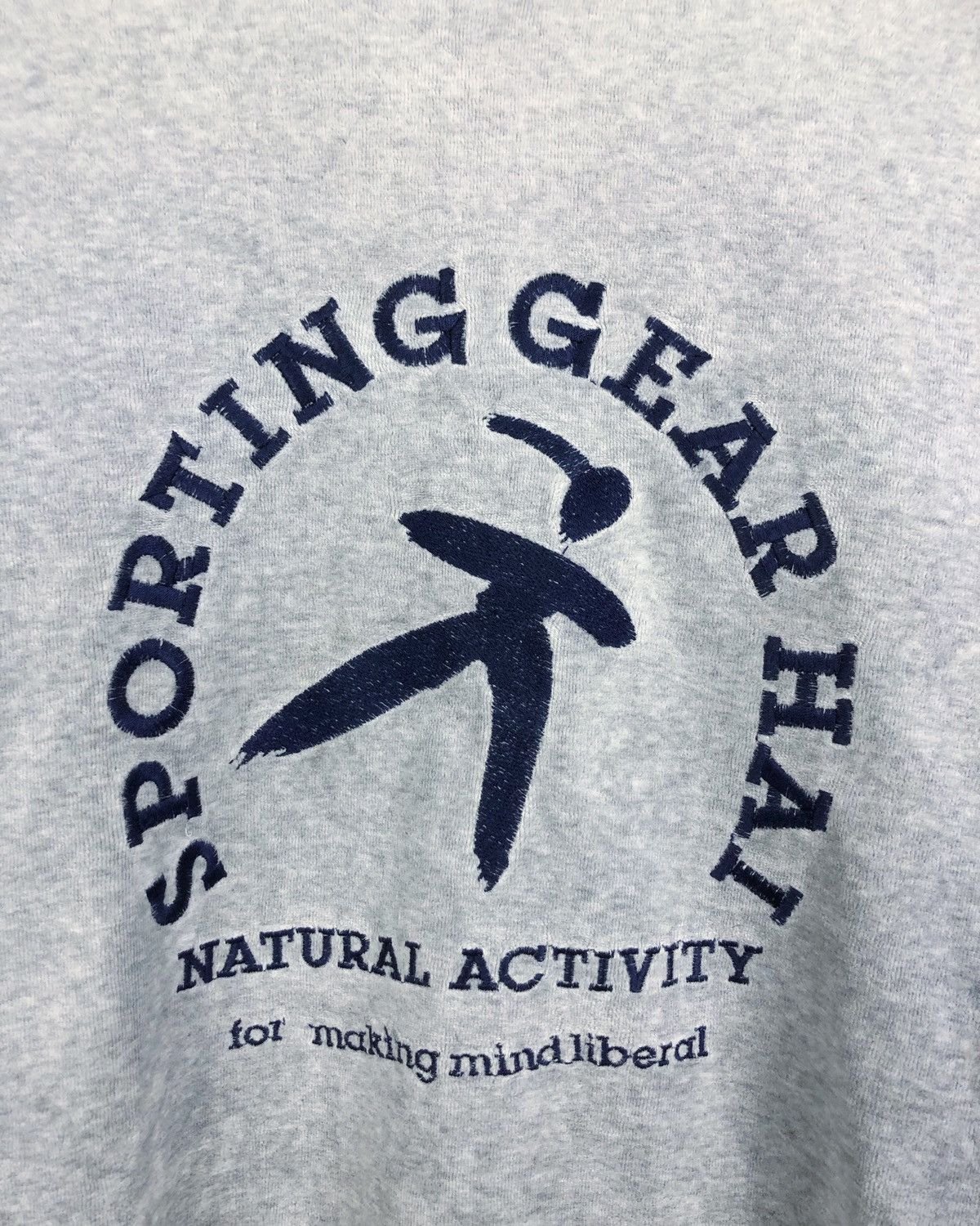 Hai Sporting Gear Vintage Hai Sporting Gear Issey Miyake Big Logo Sweatshirt Size US M / EU 48-50 / 2 - 3 Thumbnail