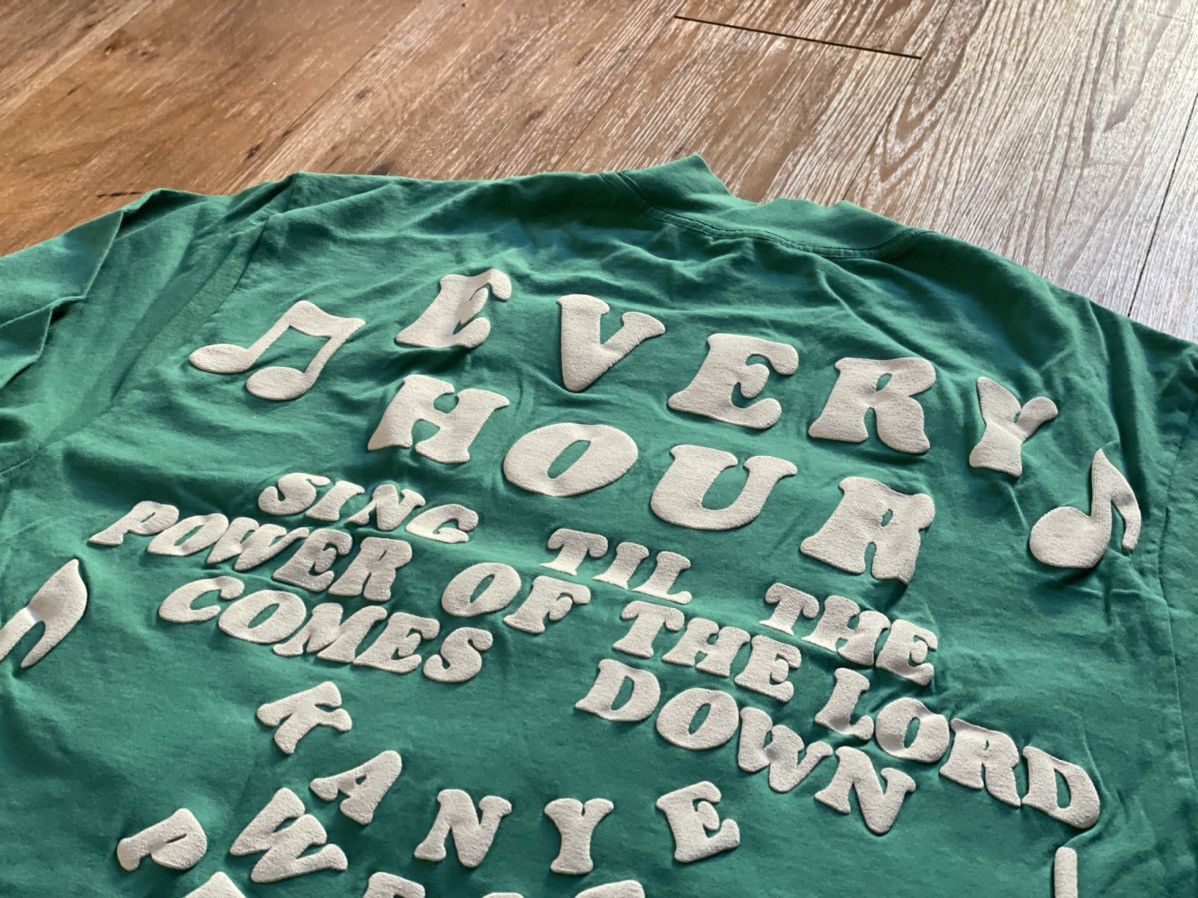 Cactus Plant Flea Market × Kanye West Medium CPFM JIK Shirt Green Long Tee Donda Jesus is King Size US M / EU 48-50 / 2 - 4 Thumbnail