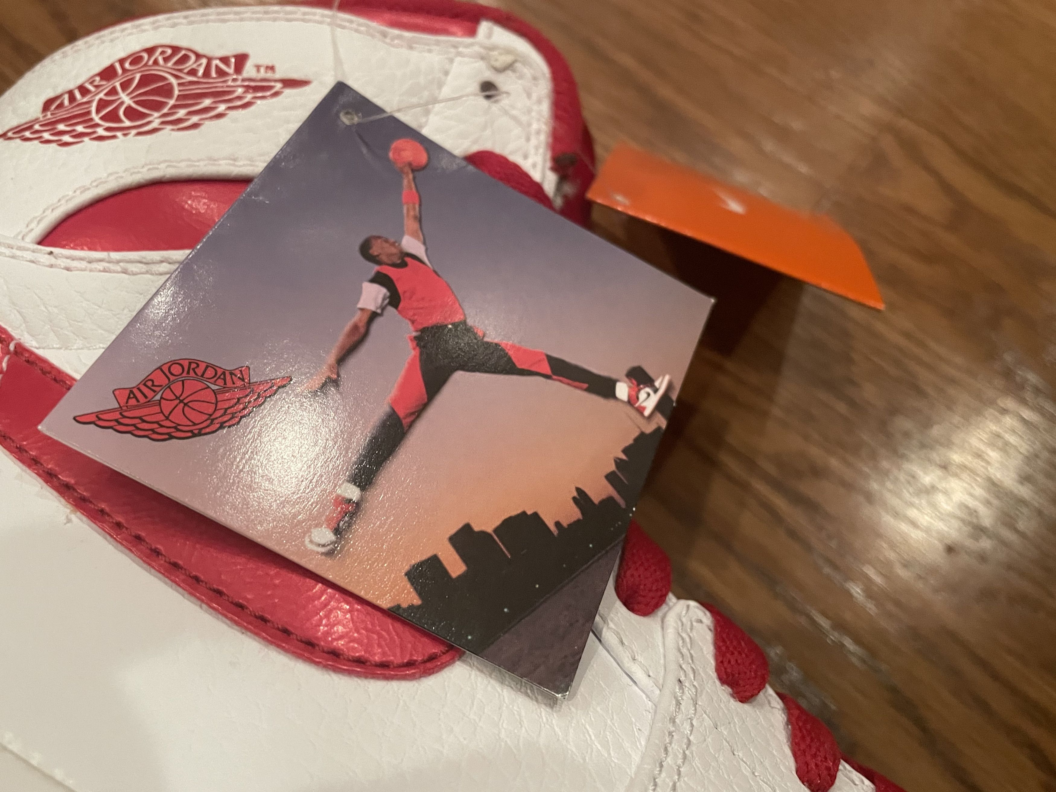 Jordan Brand 12 '09 Air Jordan 1 High Metallic Red Do The Right Thing OG Size US 12 / EU 45 - 12 Thumbnail