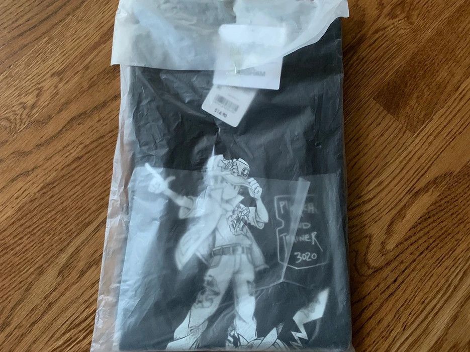 Daniel Arsham × Pokemon × Uniqlo Large Black Daniel Arsham UT Short Sleeve Graphic Tee Shirt Size US L / EU 52-54 / 3 - 3 Thumbnail