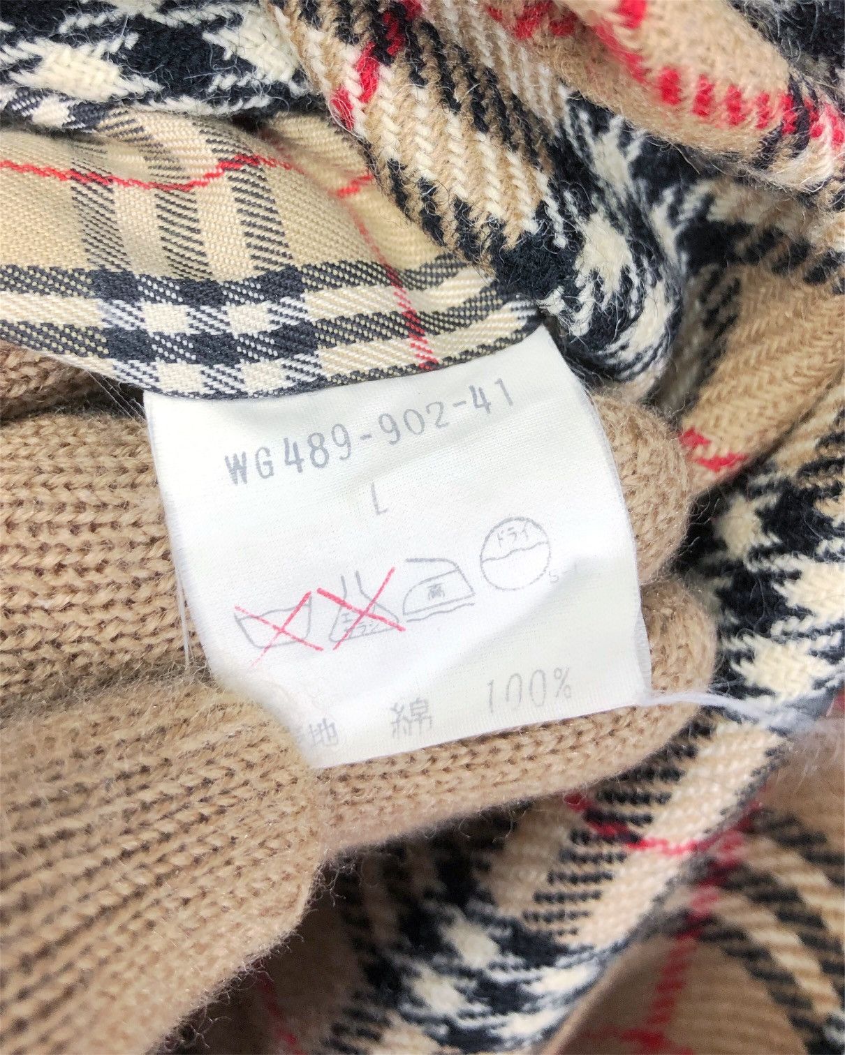 Burberry × Burberry Prorsum × Vintage Rare Vintage Burberrys Nova Check Jacket Size US L / EU 52-54 / 3 - 12 Thumbnail