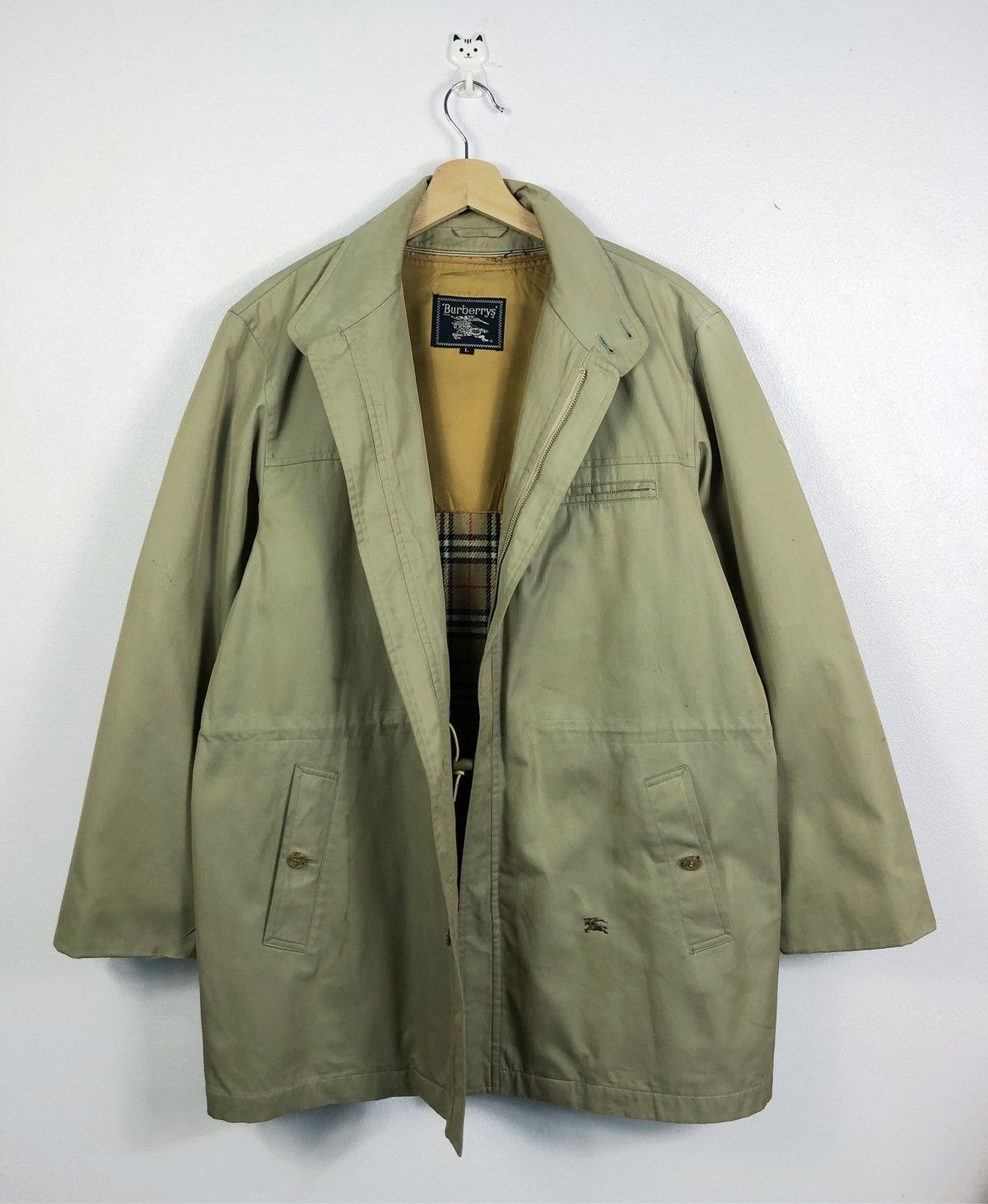 Burberry × Burberry Prorsum × Vintage Rare Vintage Burberrys Nova Check Jacket Size US L / EU 52-54 / 3 - 1 Thumbnail