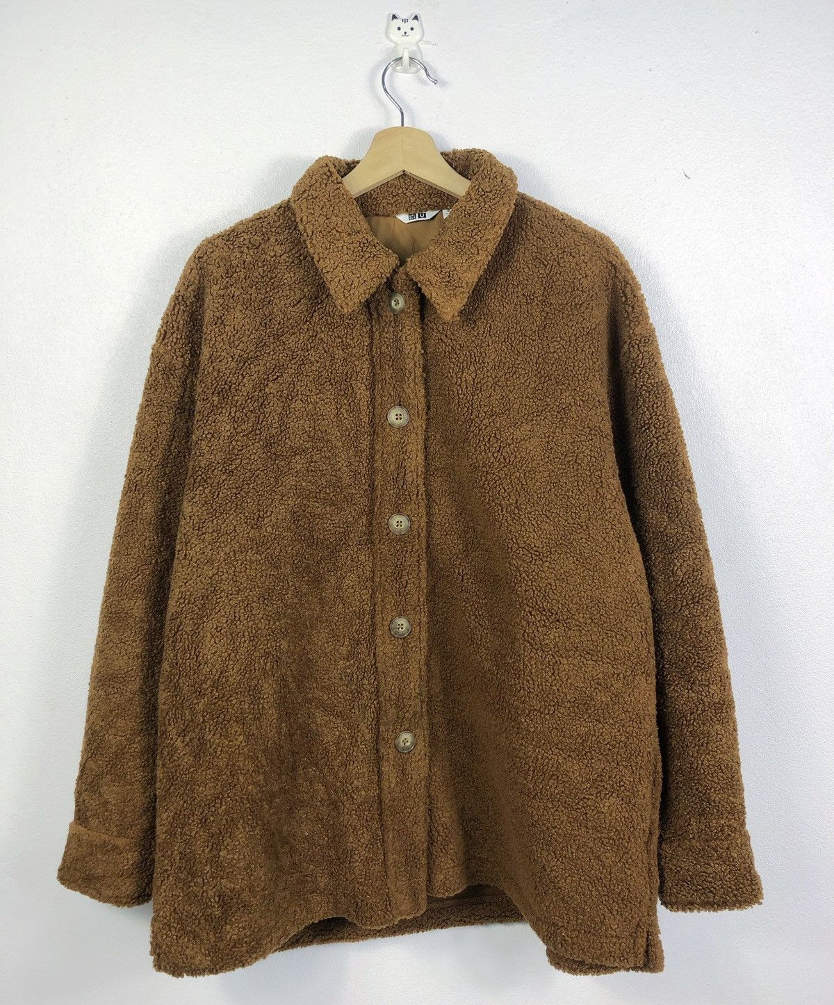 Christophe Lemaire Rare Uniqlo U X Lemaire Sherpa Fleece Button Jacket Size US XL / EU 56 / 4 - 1 Thumbnail