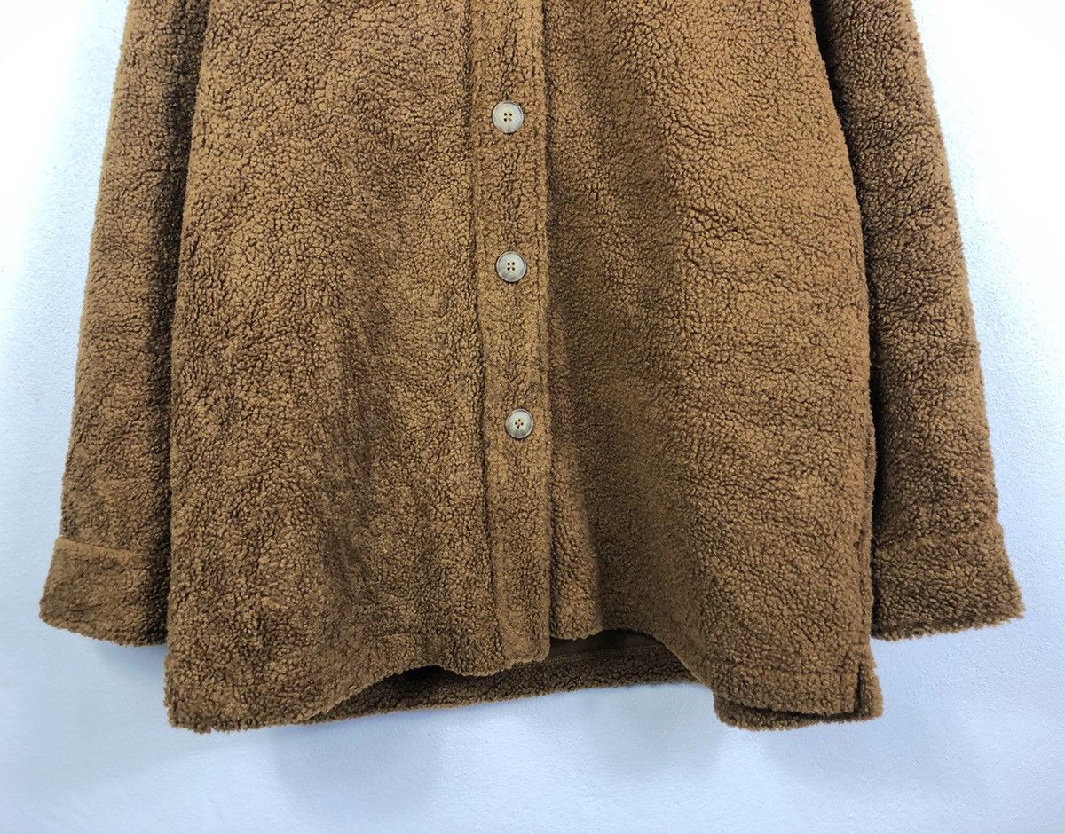 Christophe Lemaire Rare Uniqlo U X Lemaire Sherpa Fleece Button Jacket Size US XL / EU 56 / 4 - 3 Thumbnail
