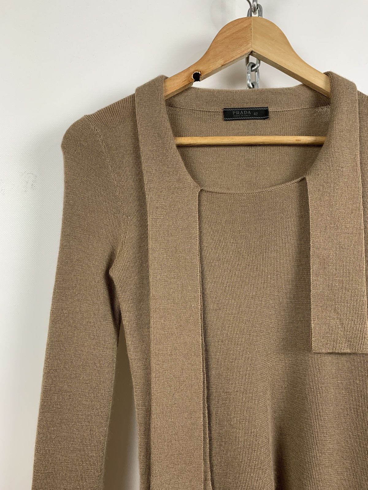 Prada Vintage Prada Women’s Cashemere/Silk Light Sweater Jumper Size M / US 6-8 / IT 42-44 - 5 Thumbnail