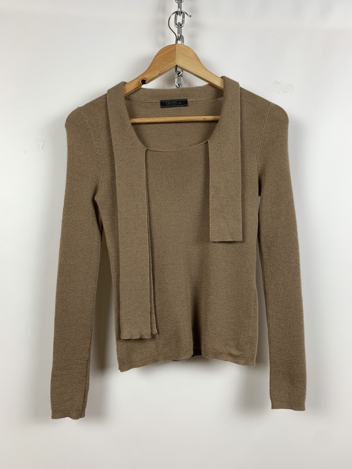 Prada Vintage Prada Women’s Cashemere/Silk Light Sweater Jumper Size M / US 6-8 / IT 42-44 - 1 Thumbnail