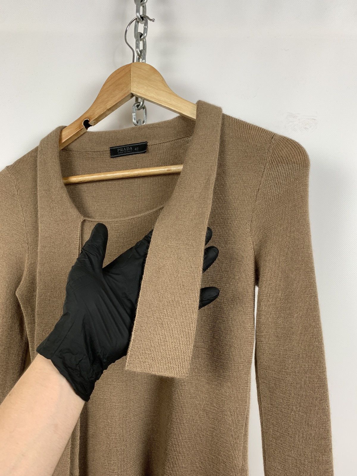 Prada Vintage Prada Women’s Cashemere/Silk Light Sweater Jumper Size M / US 6-8 / IT 42-44 - 7 Thumbnail