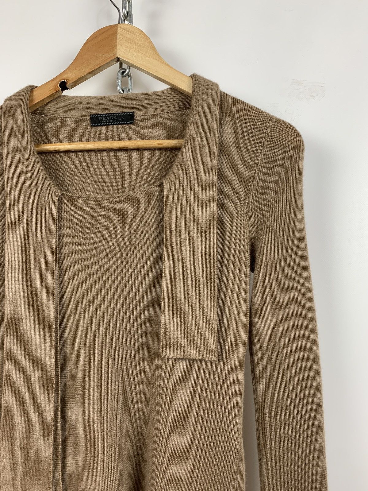 Prada Vintage Prada Women’s Cashemere/Silk Light Sweater Jumper Size M / US 6-8 / IT 42-44 - 4 Thumbnail