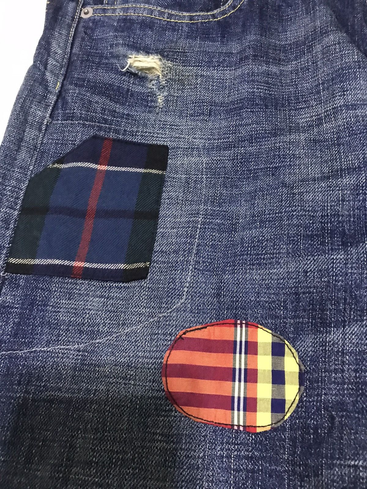 Vivienne Westwood Vintage Rare Vivienne Westwood Distress Patchwork Design Size US 32 / EU 48 - 9 Thumbnail