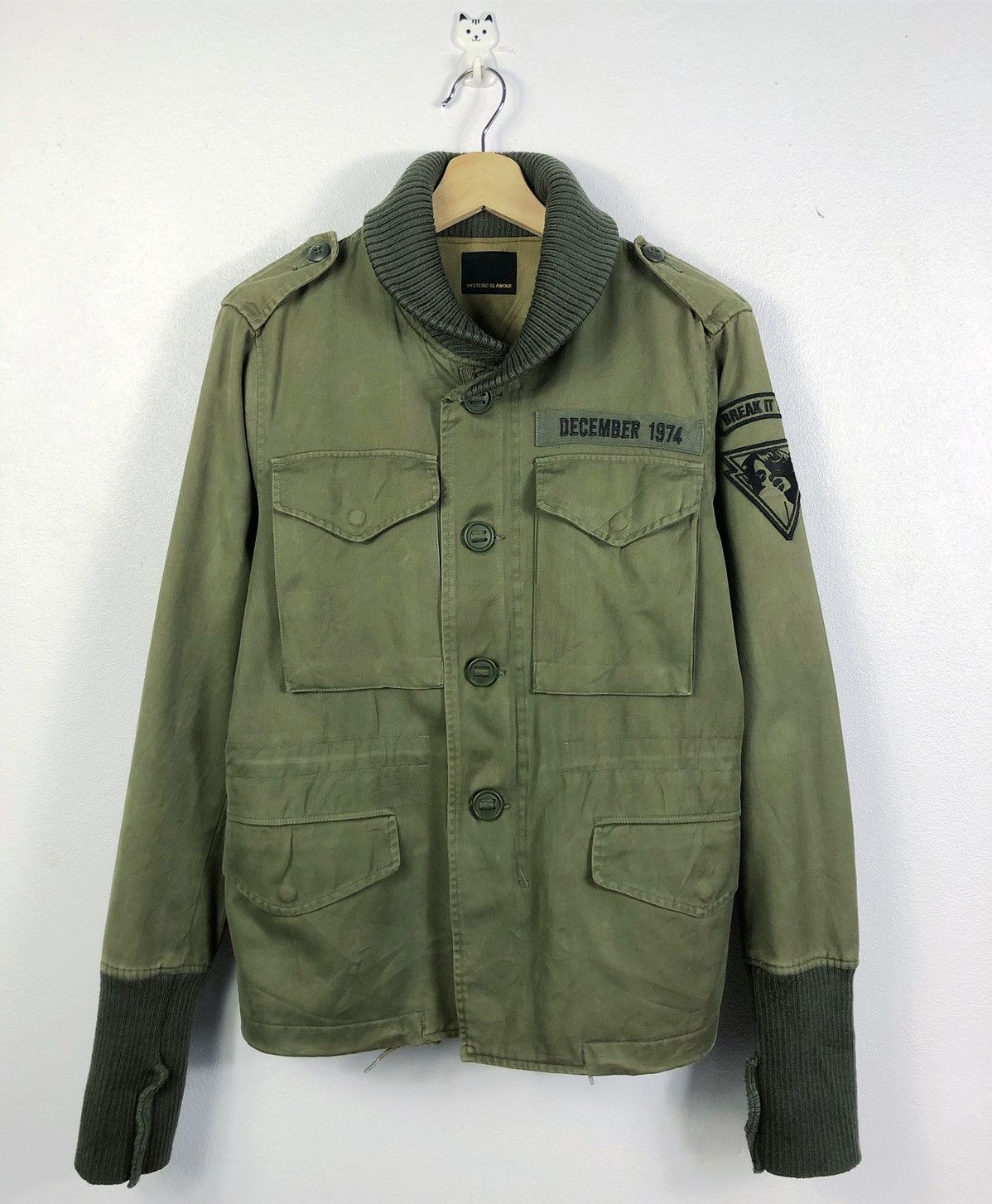 Hysteric Glamour Rare Hysteric Glamour Japan Parka Jacket Size US S / EU 44-46 / 1 - 2 Thumbnail
