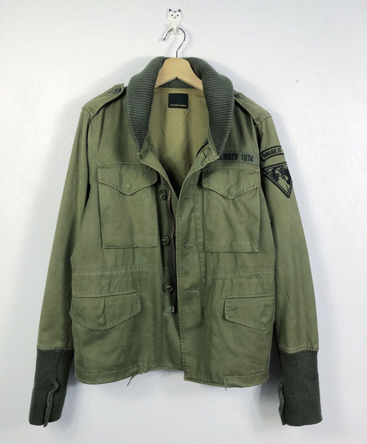 Hysteric Glamour Rare Hysteric Glamour Japan Parka Jacket Size US S / EU 44-46 / 1 - 1 Thumbnail