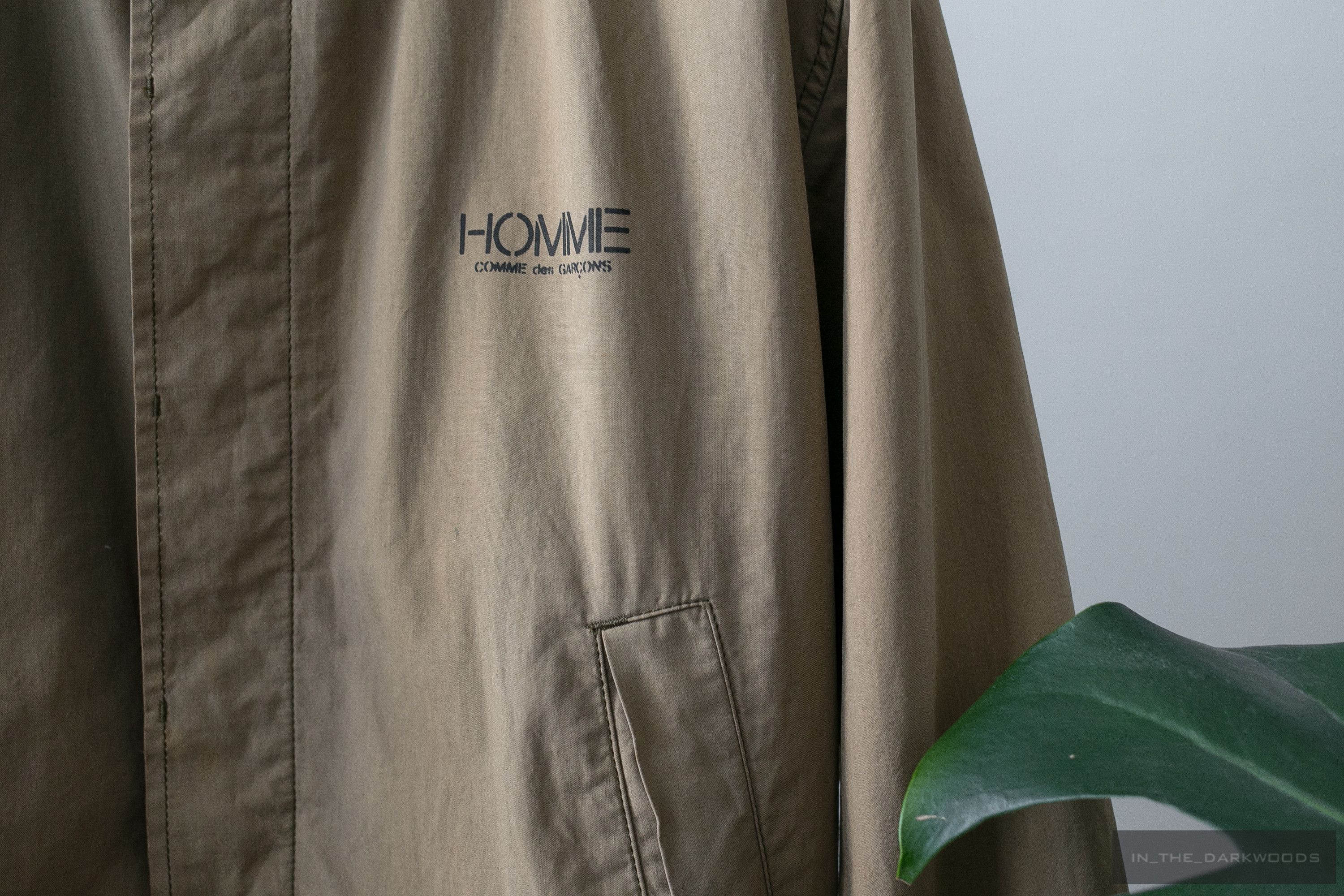 Comme des Garcons Homme vintage logo cotton bomber jacket Size US S / EU 44-46 / 1 - 6 Thumbnail
