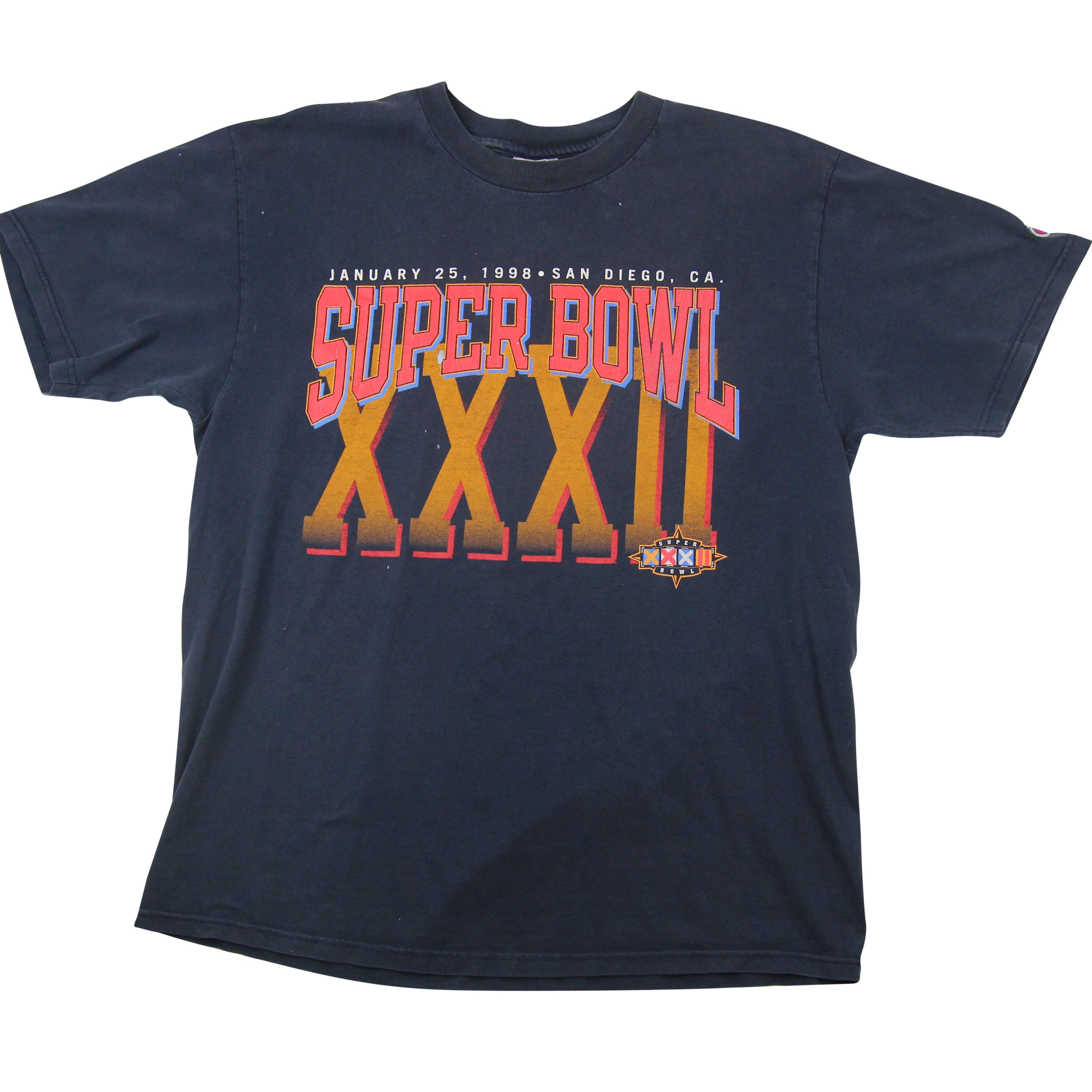 Champion × NFL × Vintage Vintage Champion Super Bowl XXXII graphic T shirt Size US L / EU 52-54 / 3 - 1 Thumbnail
