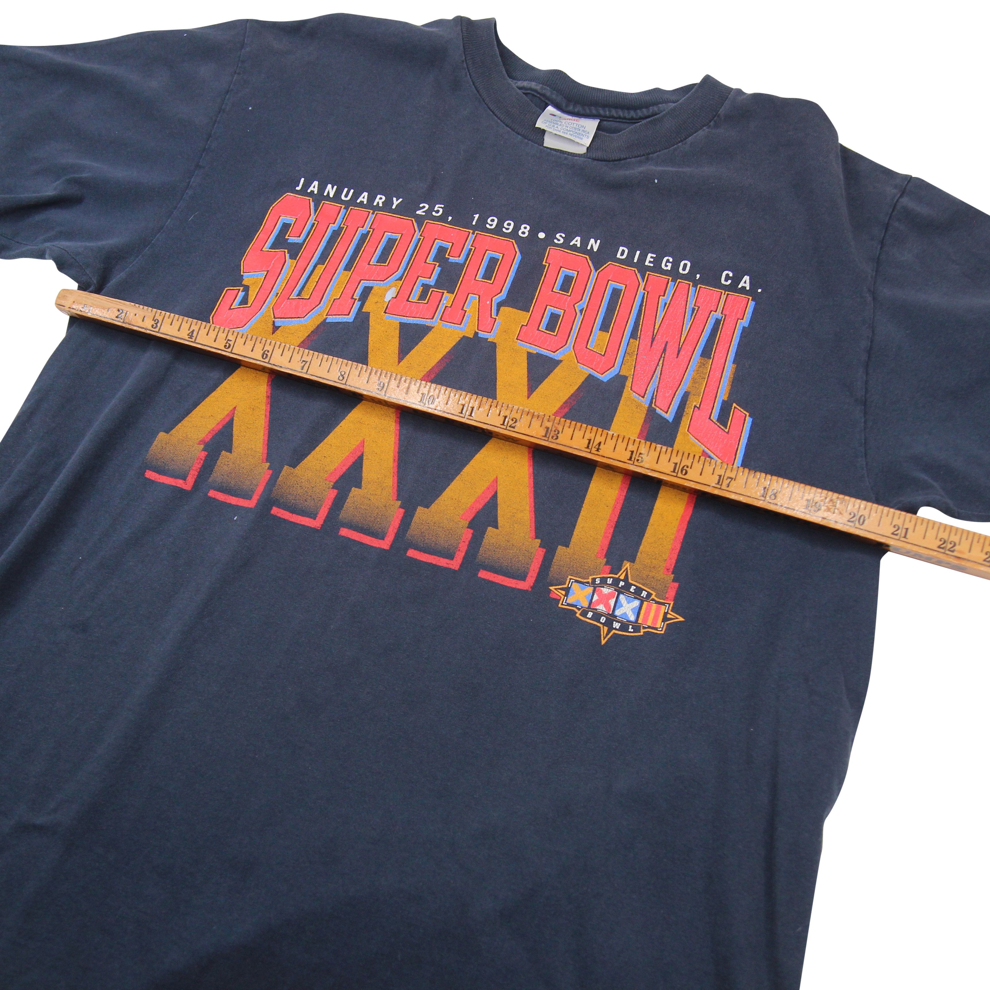 Champion × NFL × Vintage Vintage Champion Super Bowl XXXII graphic T shirt Size US L / EU 52-54 / 3 - 4 Thumbnail