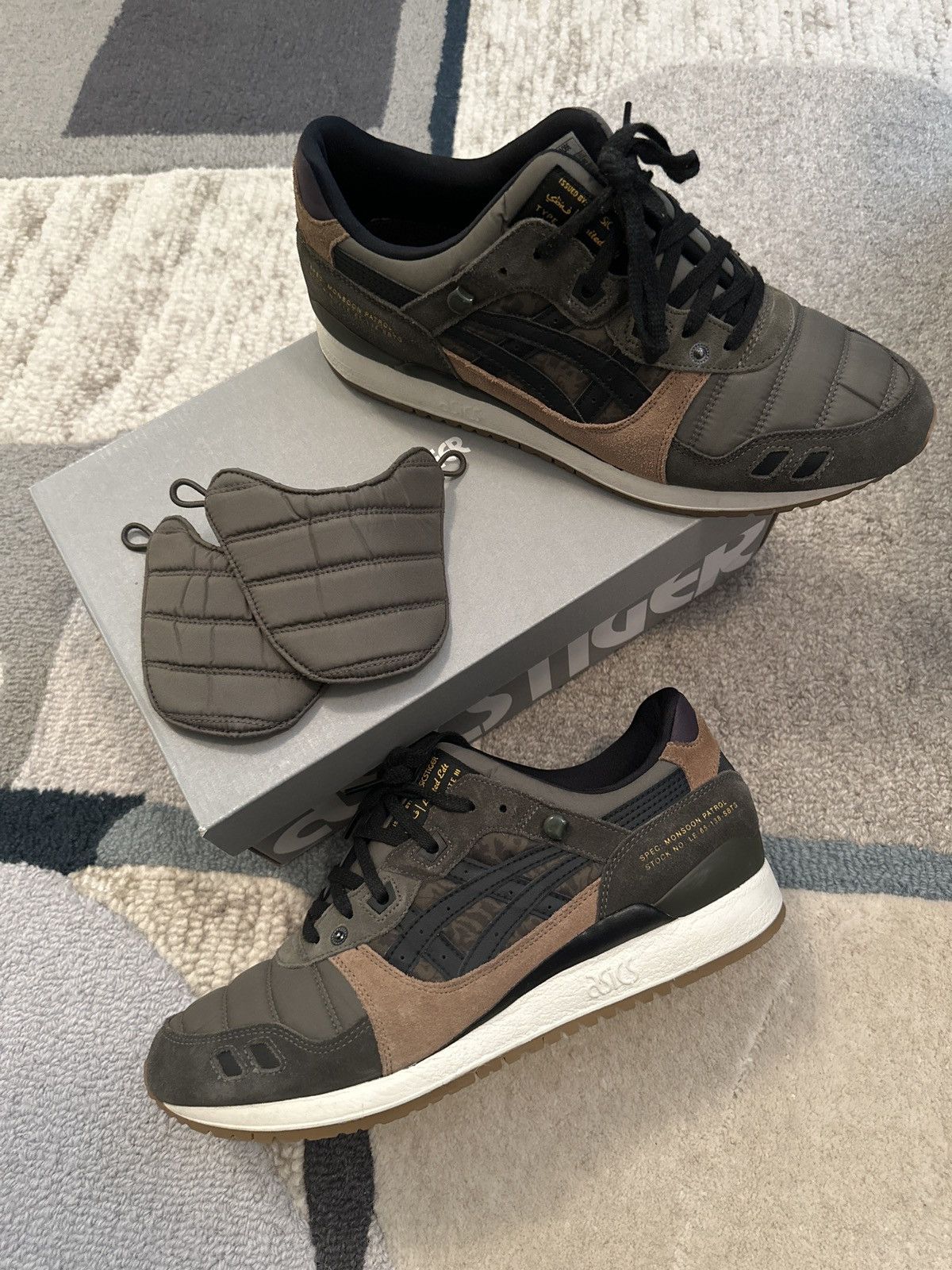 Asics X SBTG Gel Lyte Monsoon Patrol Size 11 9/10