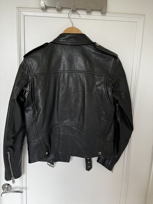 Saint laurent sale leather jacket l17