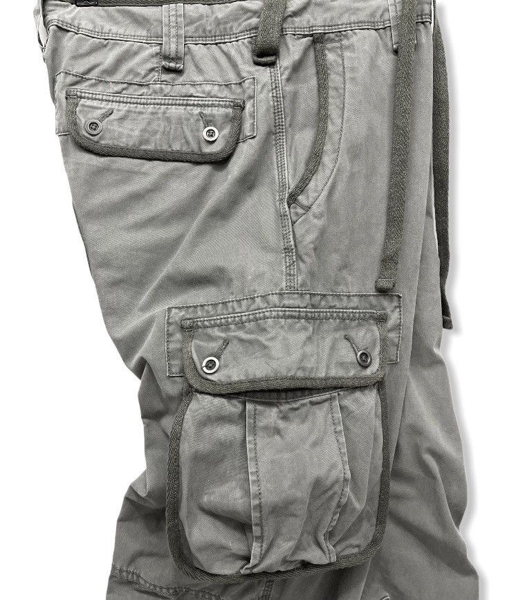 Japanese Brand 💥SICK🔥Vintage Uniqlo Military Combat Trouser Cargo Pants Size US 32 / EU 48 - 2 Thumbnail