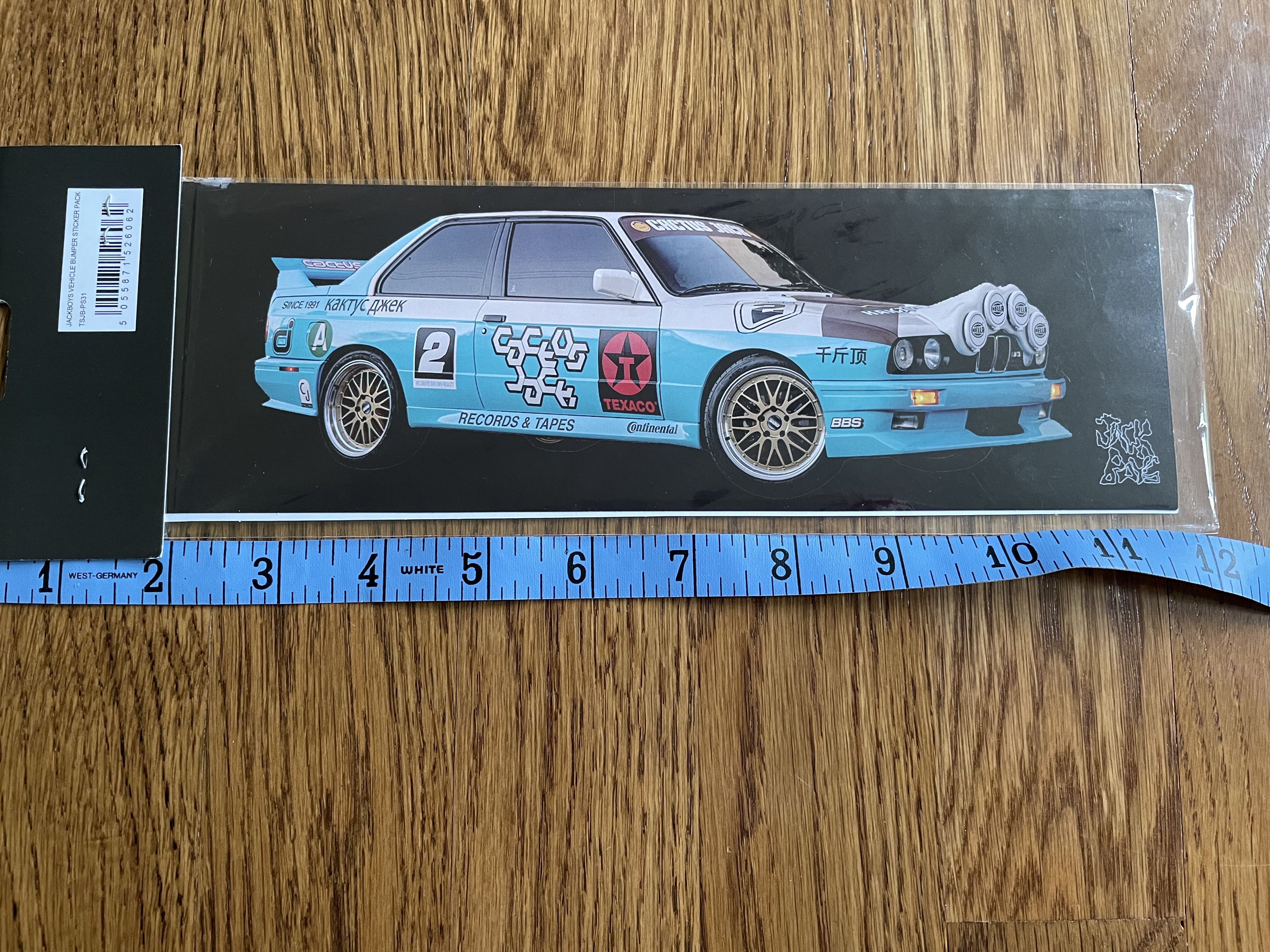 Travis Scott Travis Scott Black Jackboys Vehicle Bumper Sticker BMW Size ONE SIZE - 4 Thumbnail