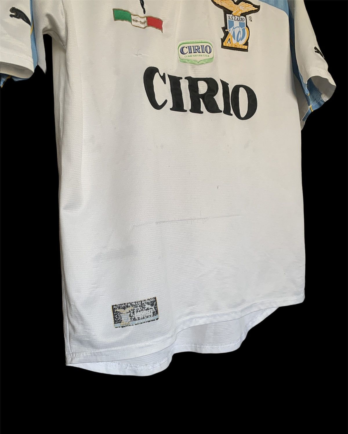 Puma 99s Puma Lazio vintage rare jersey 100 years Size US XL / EU 56 / 4 - 5 Thumbnail