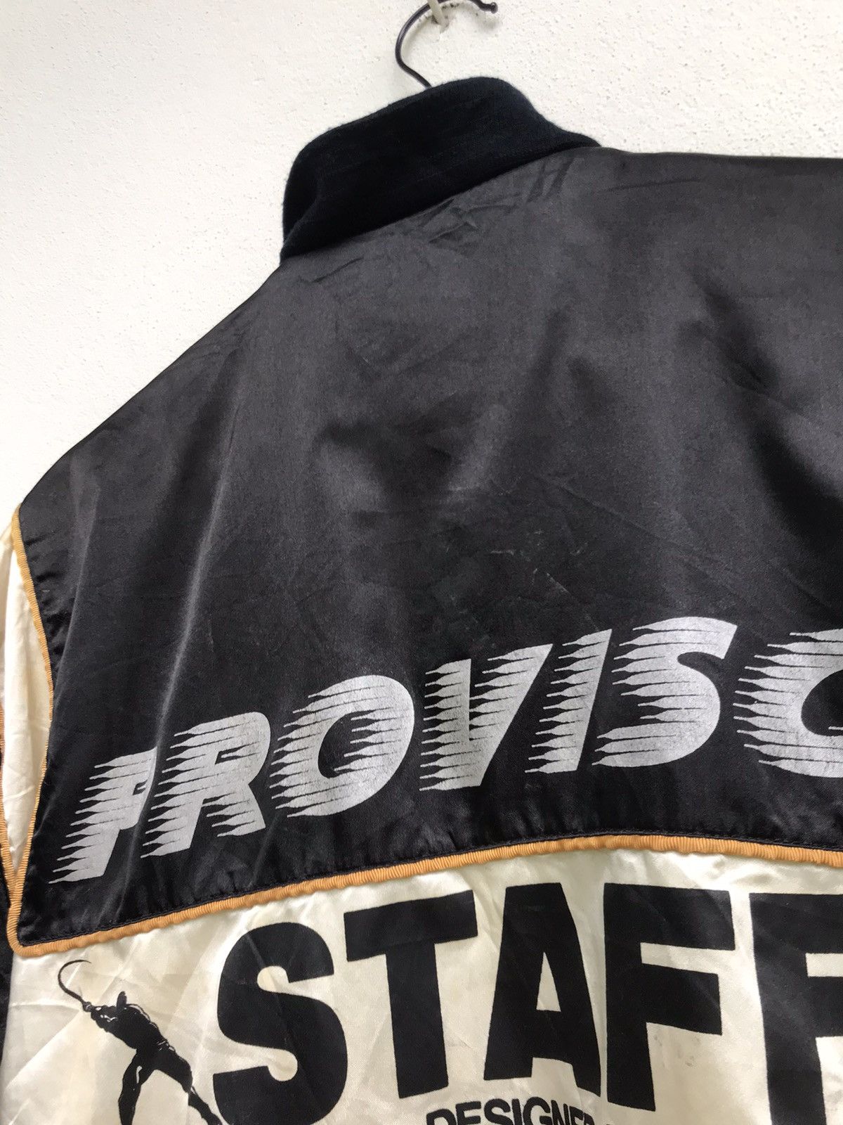 Kansai Yamamoto Vintage 90s Kansai Sleeve Pocket ‘Provisor Staff’ Bomber Size US M / EU 48-50 / 2 - 7 Thumbnail