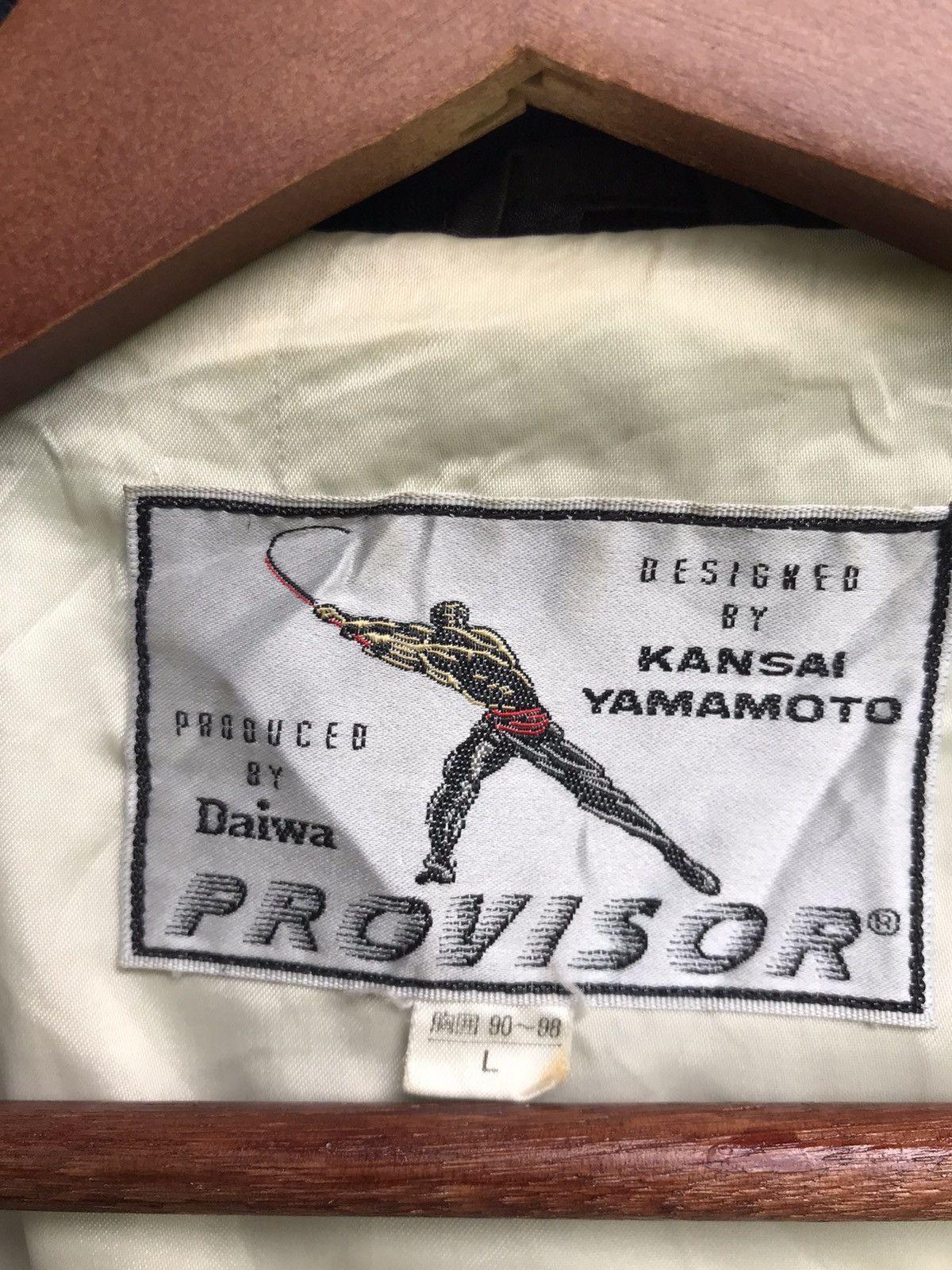 Kansai Yamamoto Vintage 90s Kansai Sleeve Pocket ‘Provisor Staff’ Bomber Size US M / EU 48-50 / 2 - 13 Thumbnail