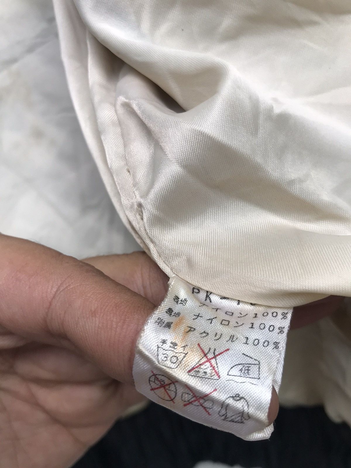 Kansai Yamamoto Vintage 90s Kansai Sleeve Pocket ‘Provisor Staff’ Bomber Size US M / EU 48-50 / 2 - 14 Thumbnail