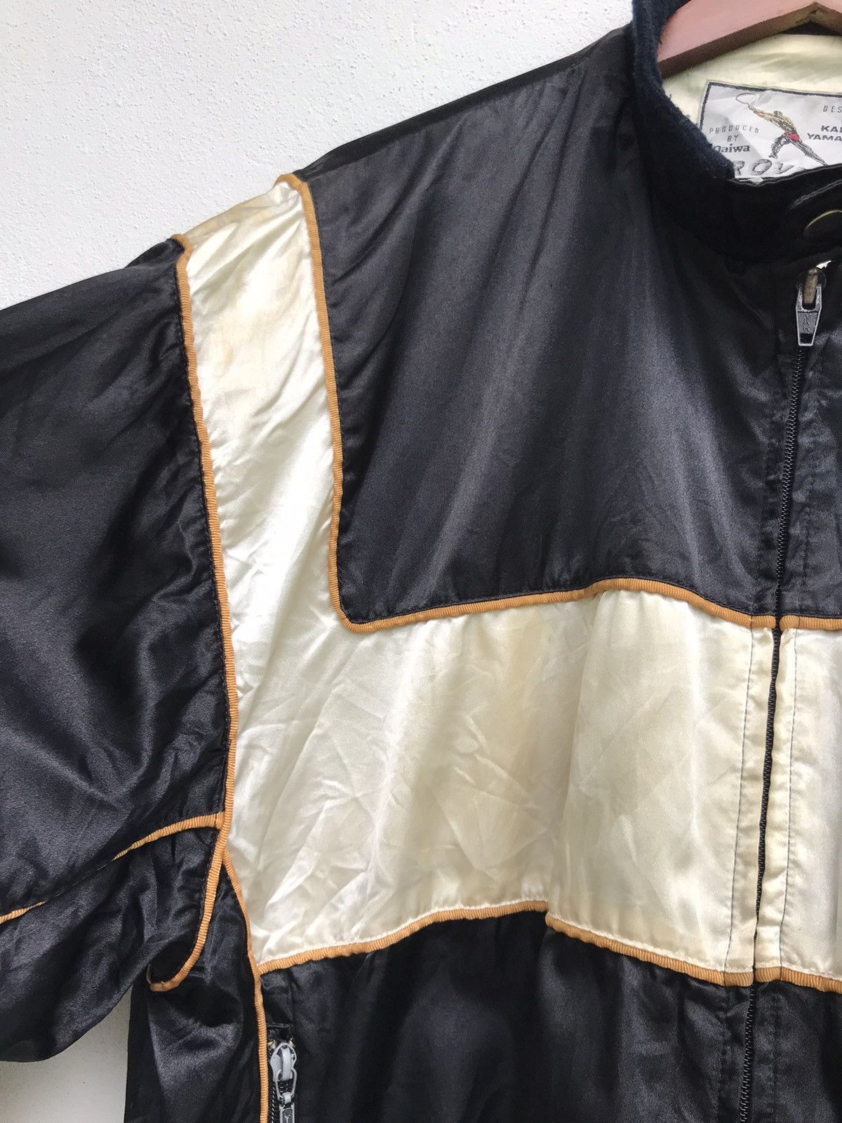 Kansai Yamamoto Vintage 90s Kansai Sleeve Pocket ‘Provisor Staff’ Bomber Size US M / EU 48-50 / 2 - 5 Thumbnail