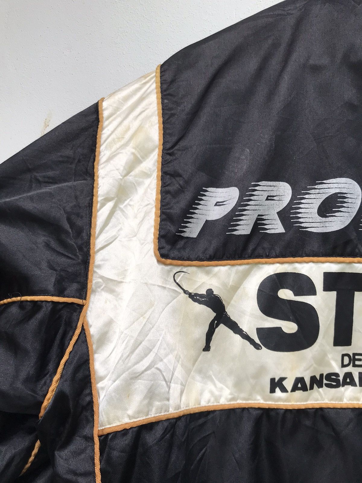 Kansai Yamamoto Vintage 90s Kansai Sleeve Pocket ‘Provisor Staff’ Bomber Size US M / EU 48-50 / 2 - 8 Thumbnail