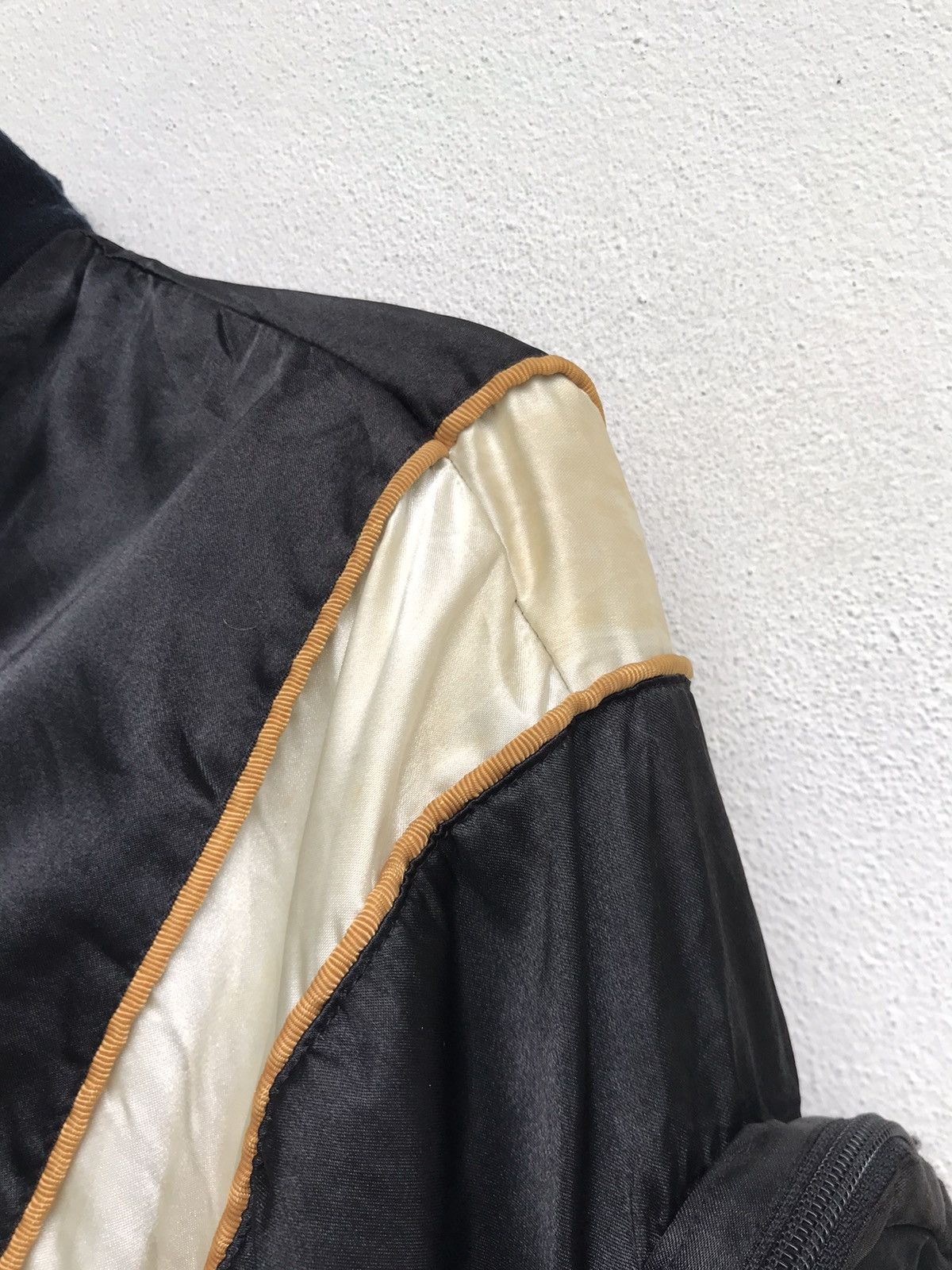 Kansai Yamamoto Vintage 90s Kansai Sleeve Pocket ‘Provisor Staff’ Bomber Size US M / EU 48-50 / 2 - 23 Thumbnail