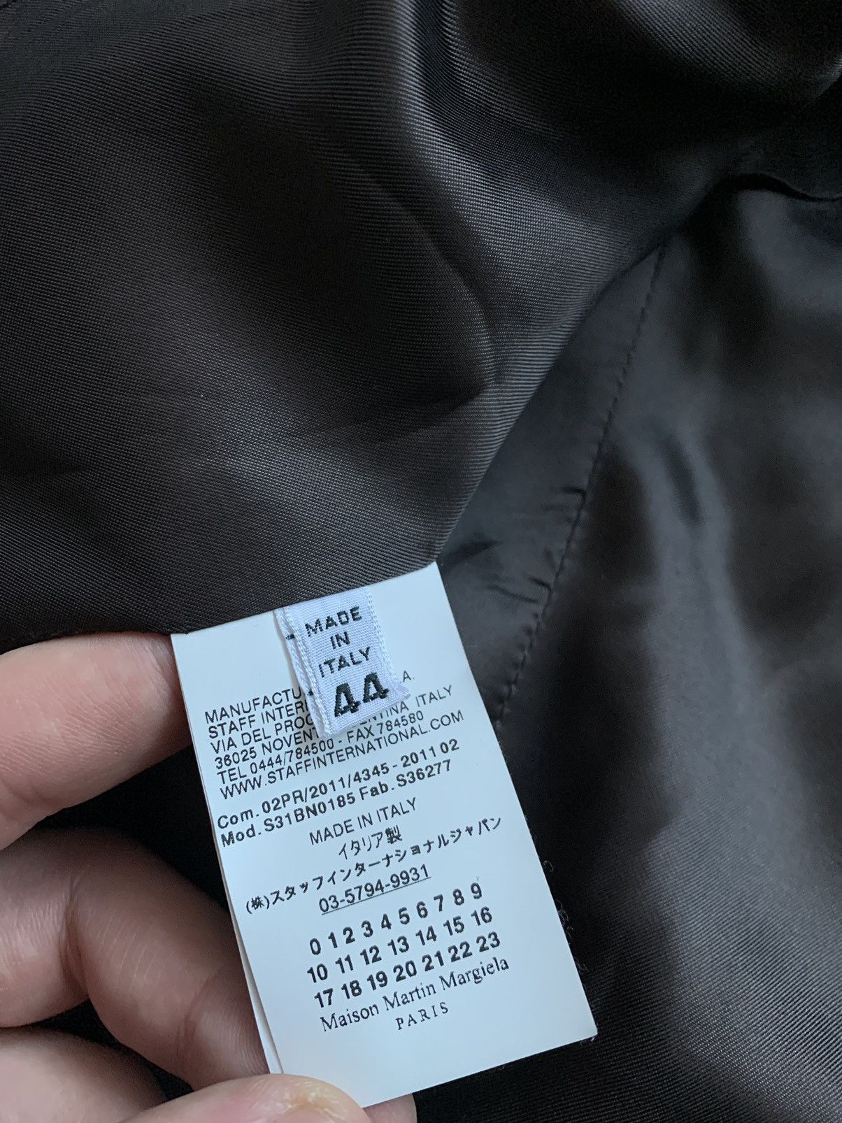 Other Maison Martin Margiela 2011 Luxury double wool blazer Size M / US 6-8 / IT 42-44 - 8 Thumbnail