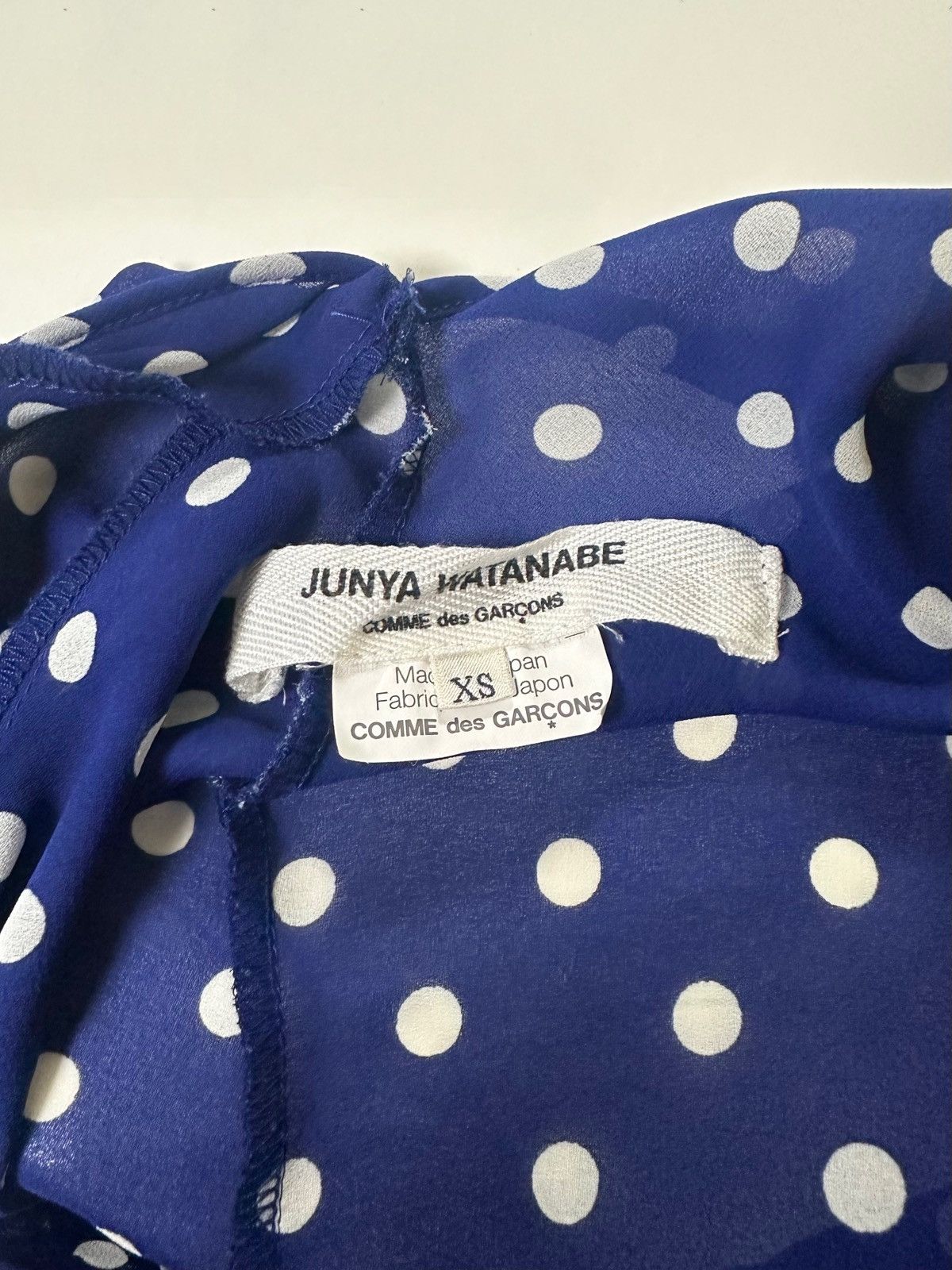 Junya Watanabe JUNYA WATANABE S/S 2011 Transformation Polka Dot Midi Dress Size XS / US 0-2 / IT 36-38 - 4 Thumbnail