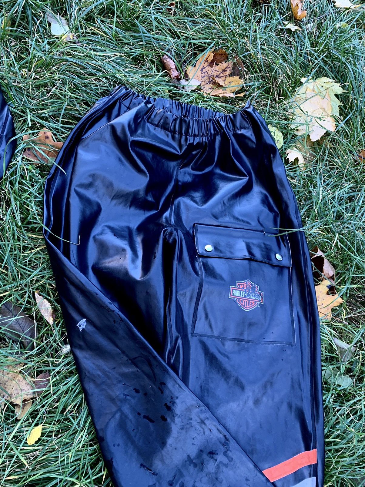 Harley Davidson Vintage Harley Davidson rare rain suit jacket pants Size US XL / EU 56 / 4 - 20 Thumbnail