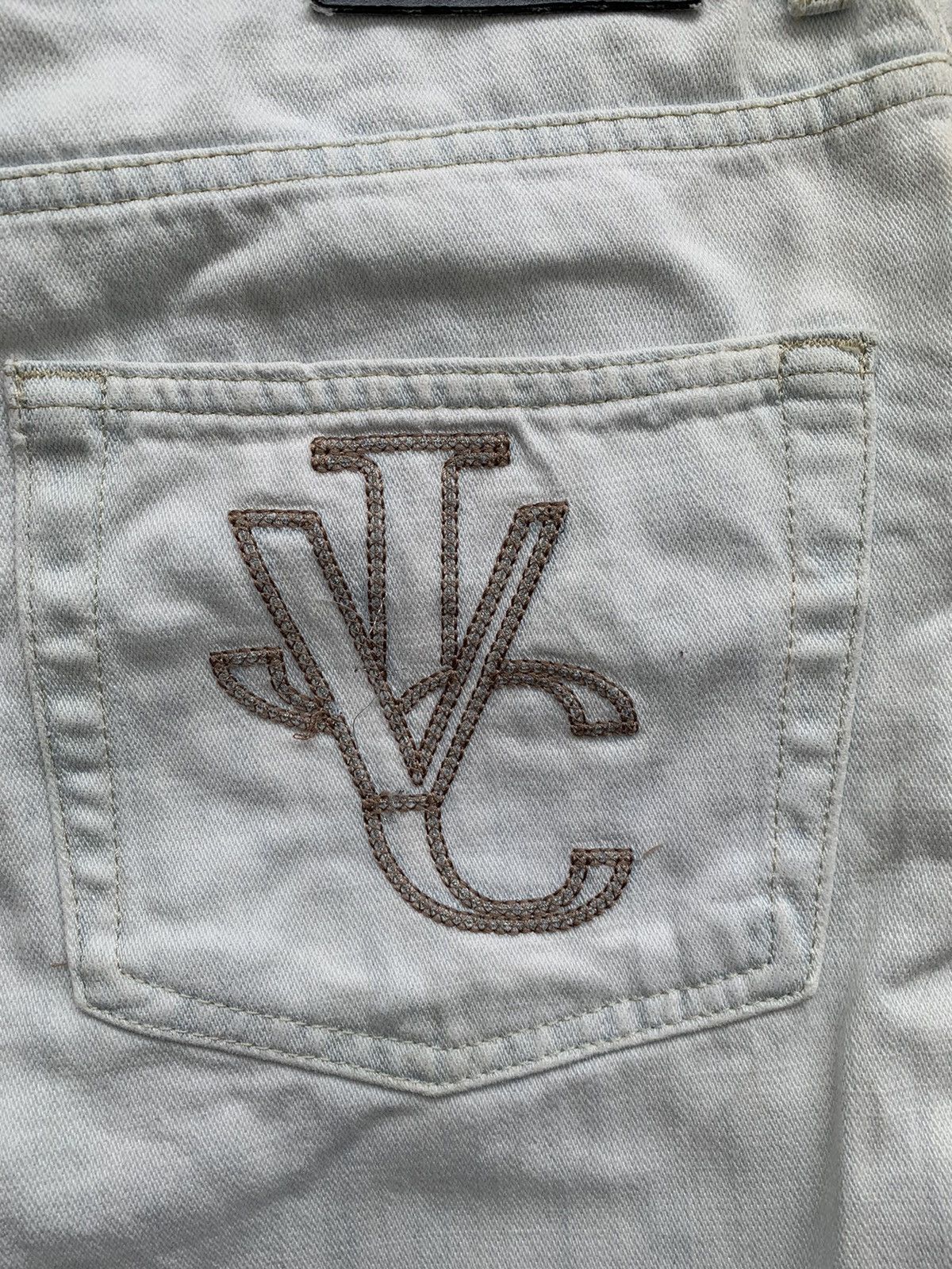 Versace 2001 Versace Jeans Couture logo denim jeans Size US 35 - 5 Thumbnail