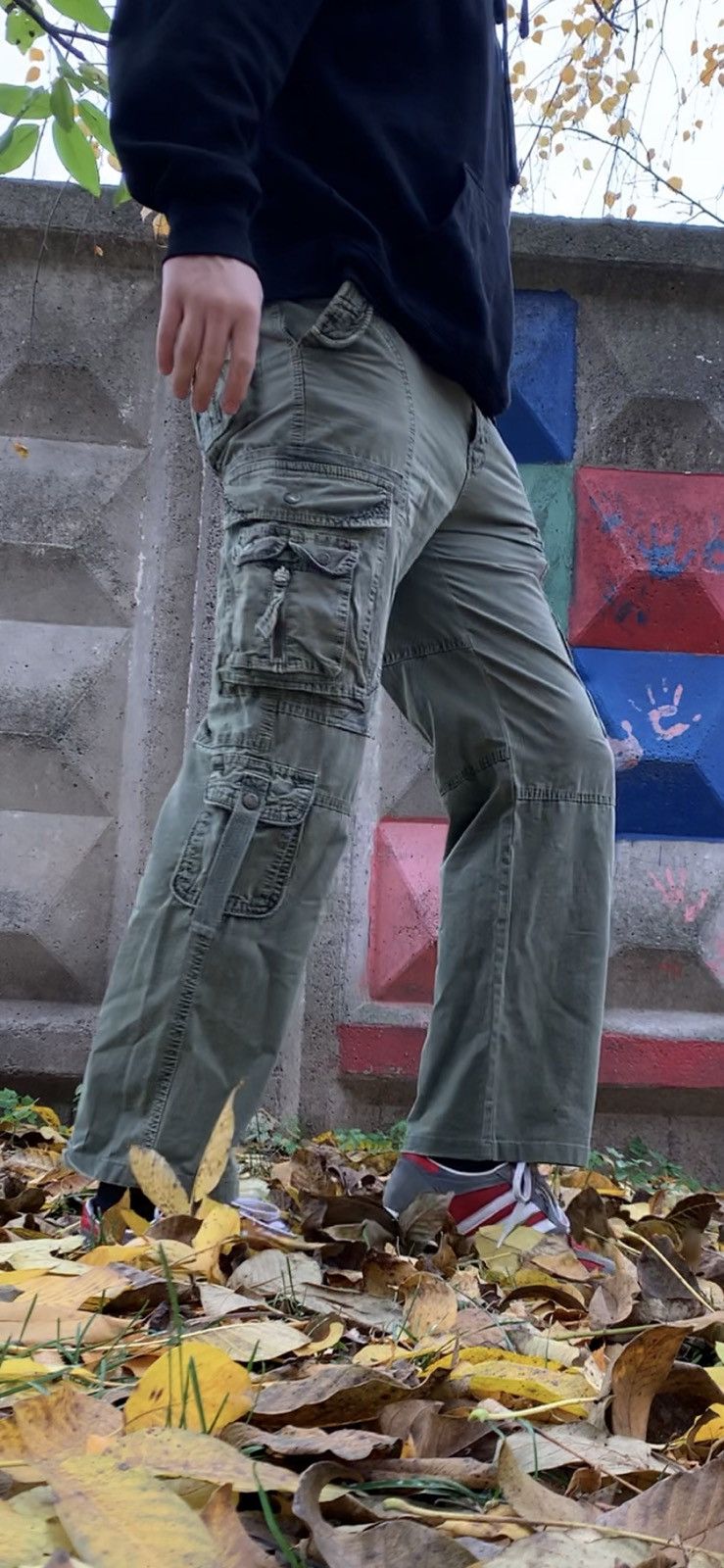 Japanese Brand × Vintage Just design vintage military bondage japanese cargo pants Size US 34 / EU 50 - 15 Thumbnail