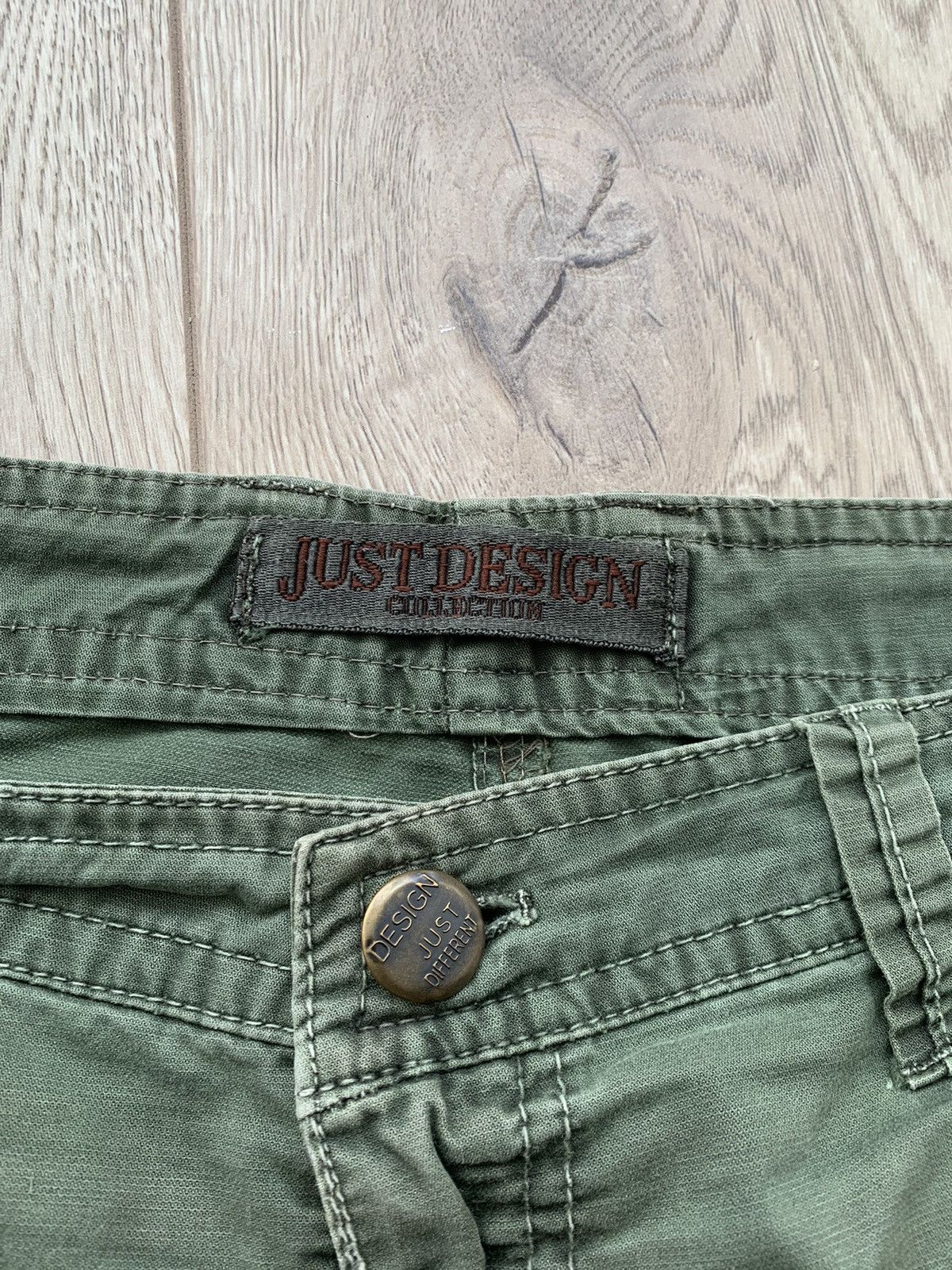 Japanese Brand × Vintage Just design vintage military bondage japanese cargo pants Size US 34 / EU 50 - 8 Thumbnail