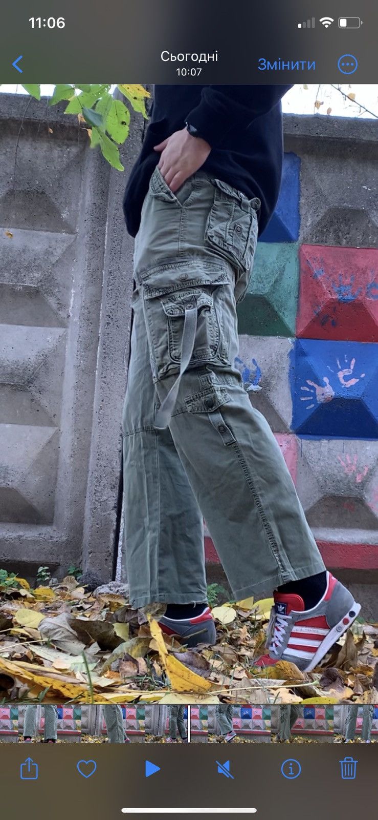 Japanese Brand × Vintage Just design vintage military bondage japanese cargo pants Size US 34 / EU 50 - 16 Thumbnail
