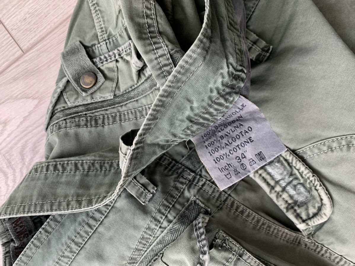 Japanese Brand × Vintage Just design vintage military bondage japanese cargo pants Size US 34 / EU 50 - 9 Thumbnail