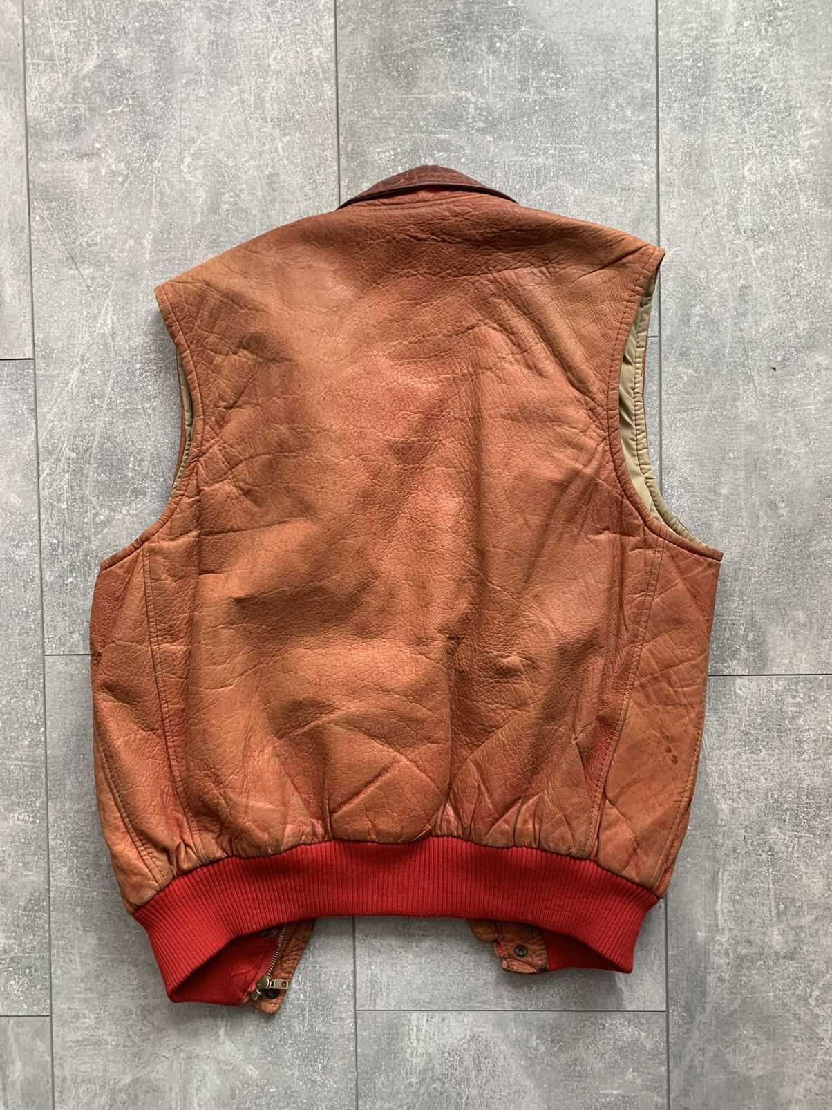 Vintage Kudsak vintage rare Indian leather vest jacket France Size US M / EU 48-50 / 2 - 14 Thumbnail
