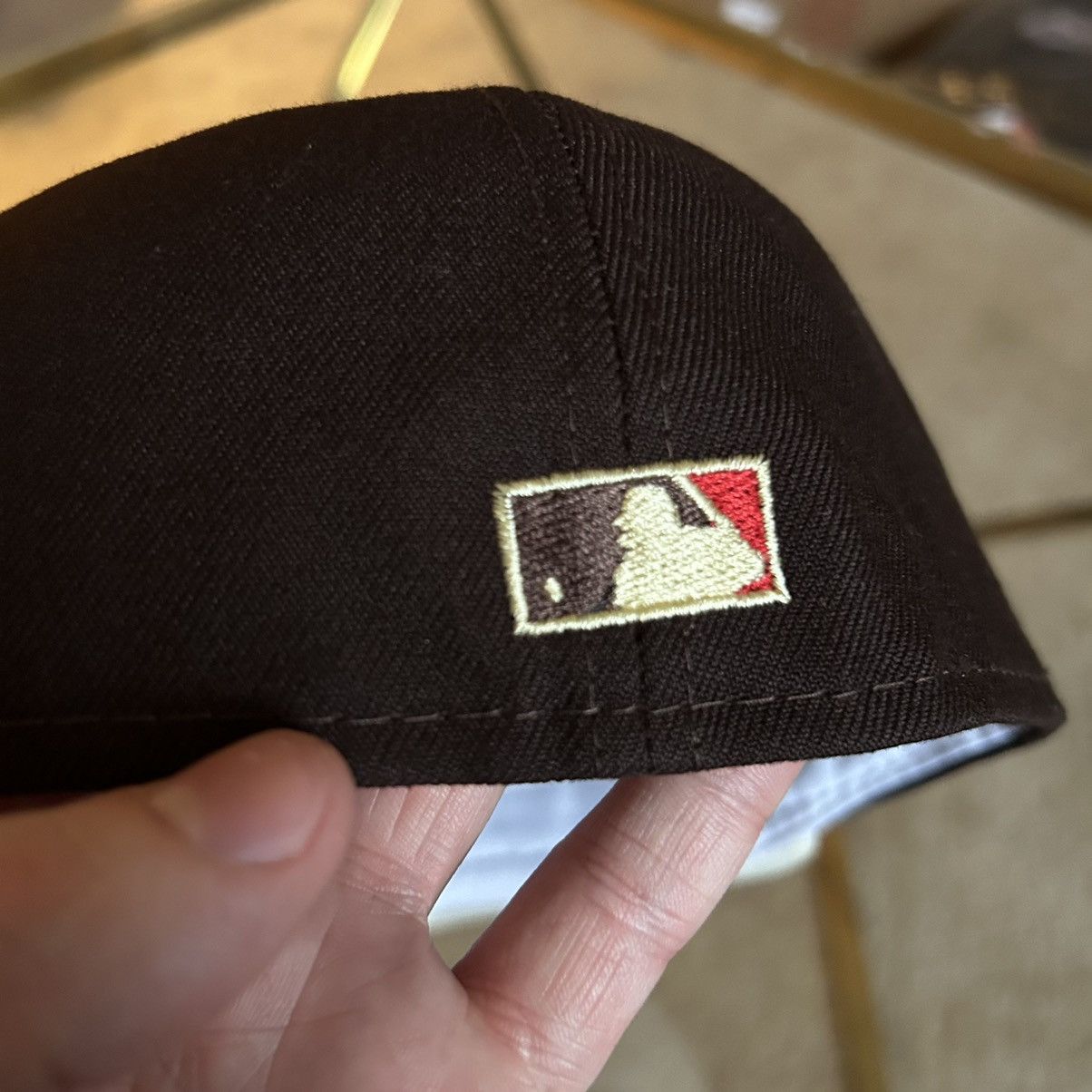 MLB × MyFitteds × New Era 7 5/8 WASHiNGTON NATiONALS “THE WARRiORS” 1979 brown cream Size ONE SIZE - 6 Thumbnail