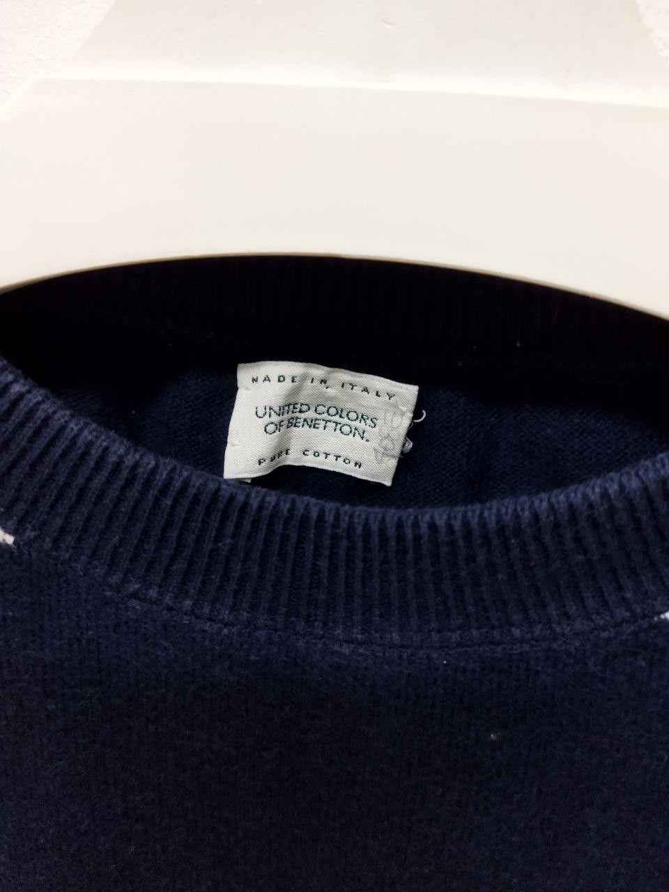 Benetton Vintage Benetton Spell Out Sweatshirt Size US S / EU 44-46 / 1 - 4 Thumbnail