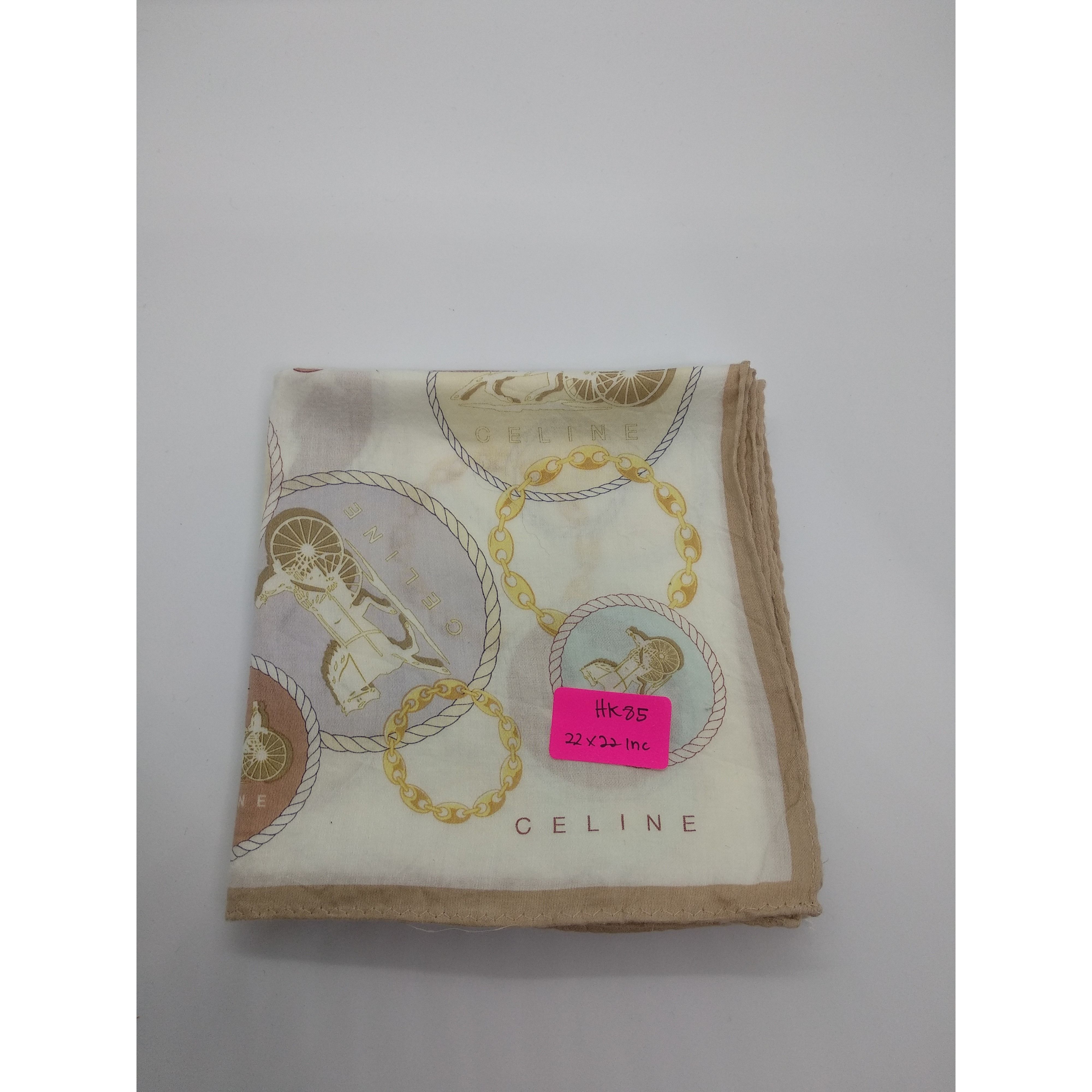 Celine × Vintage Celine Handkerchief / Neckerchief - HK85 Size ONE SIZE - 4 Thumbnail