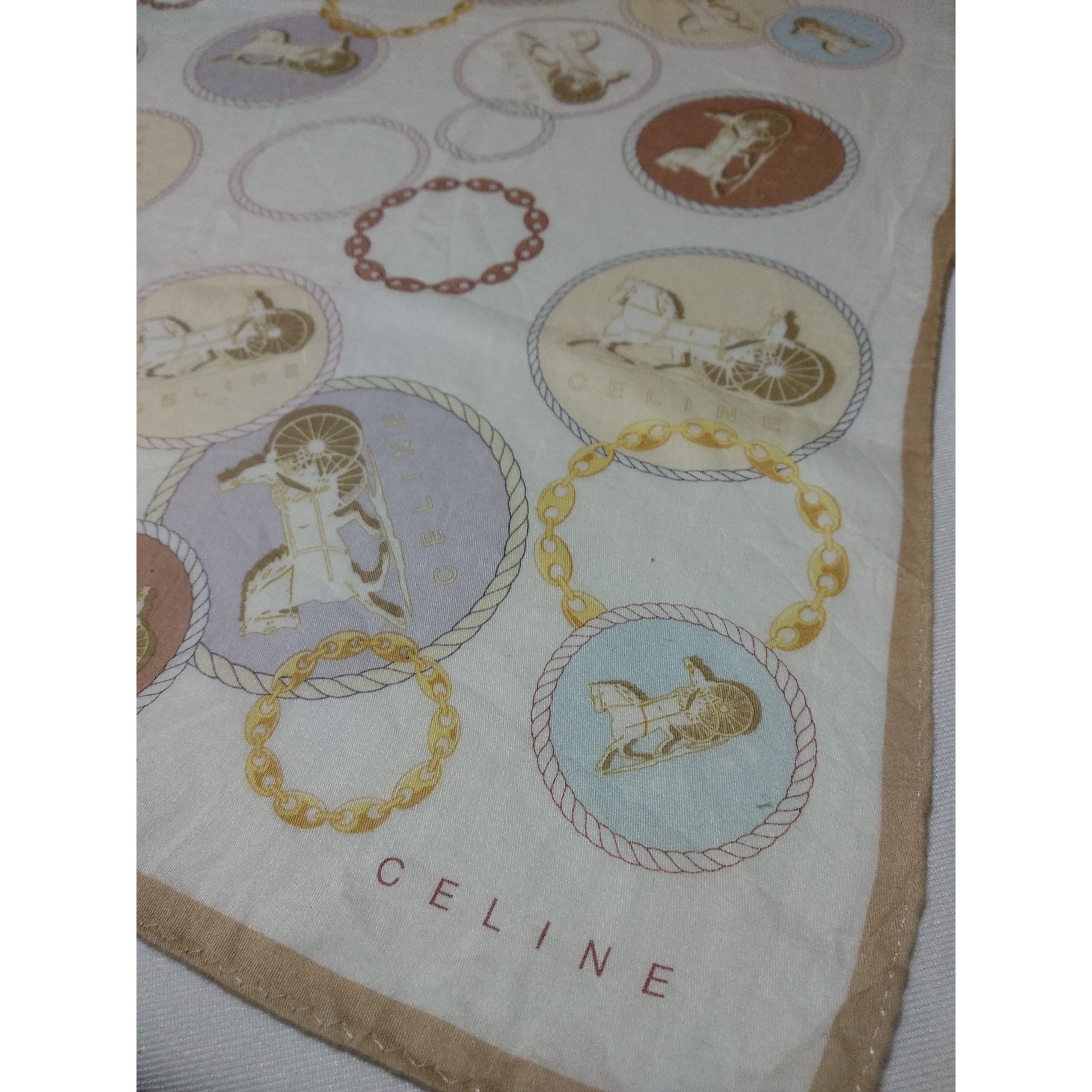 Celine × Vintage Celine Handkerchief / Neckerchief - HK85 Size ONE SIZE - 3 Thumbnail