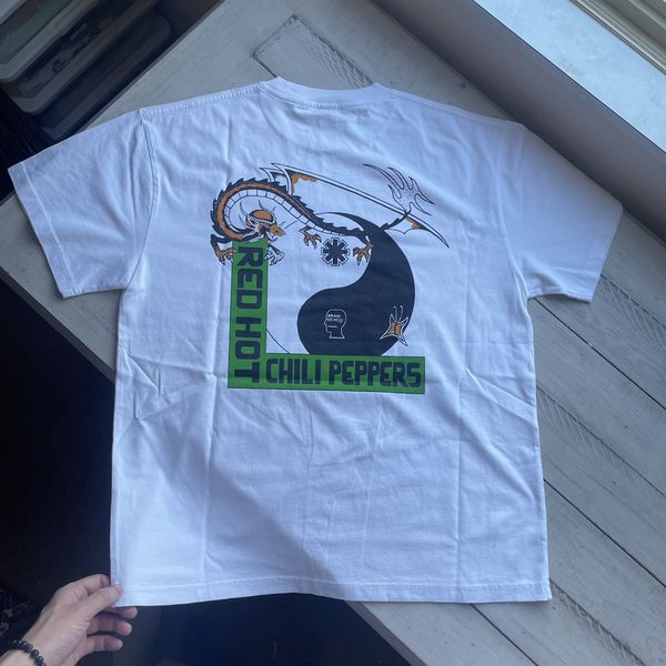 Brain Dead RED HOT CHiLi PEPPERS YiN YANG DRAGON TEE Grailed