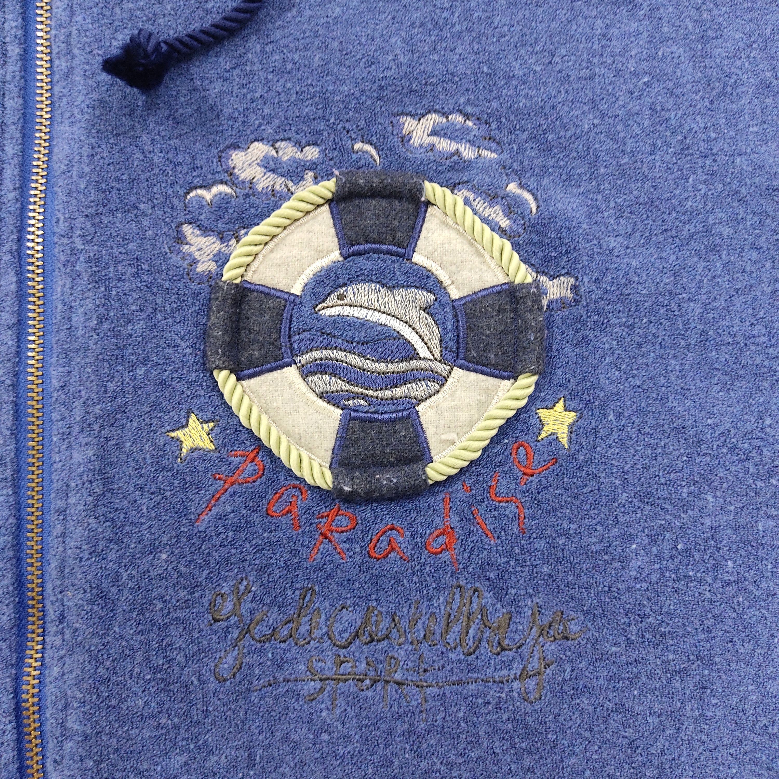 Jean Charles De Castelbajac J.C De CASTLEBAJAC Sport Amour Paradise Sweatshirt Size US XL / EU 56 / 4 - 8 Thumbnail