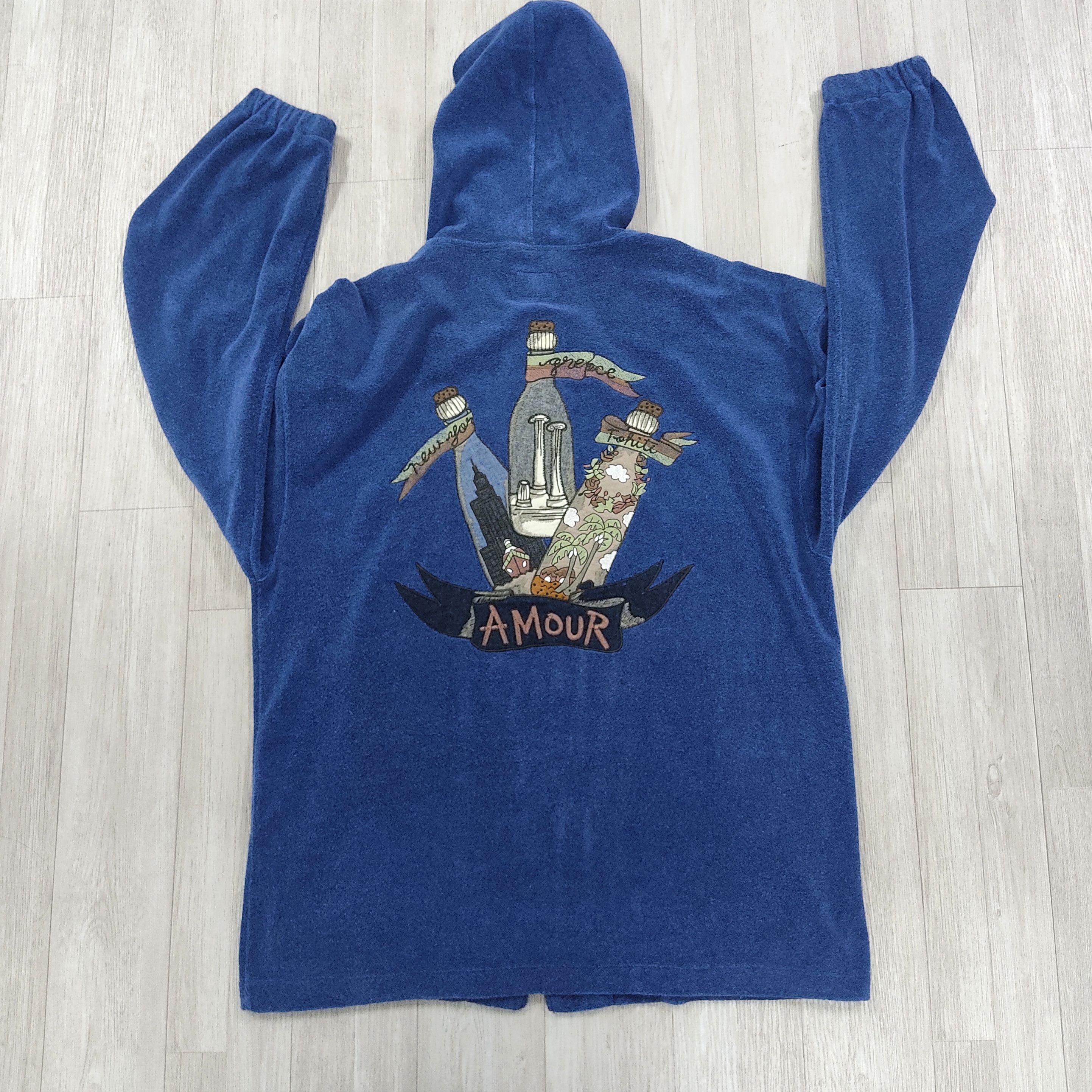 Jean Charles De Castelbajac J.C De CASTLEBAJAC Sport Amour Paradise Sweatshirt Size US XL / EU 56 / 4 - 10 Thumbnail