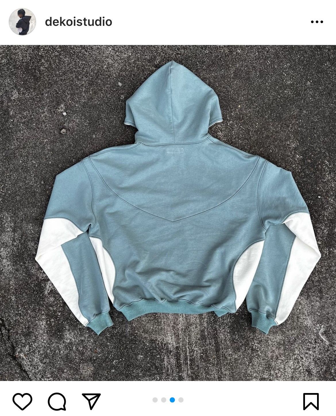 Other DEKOi STUDiOS ELLiPSE WiDE BOXY CROPPED PULLOVER HOODiE Size M / US 6-8 / IT 42-44 - 3 Thumbnail