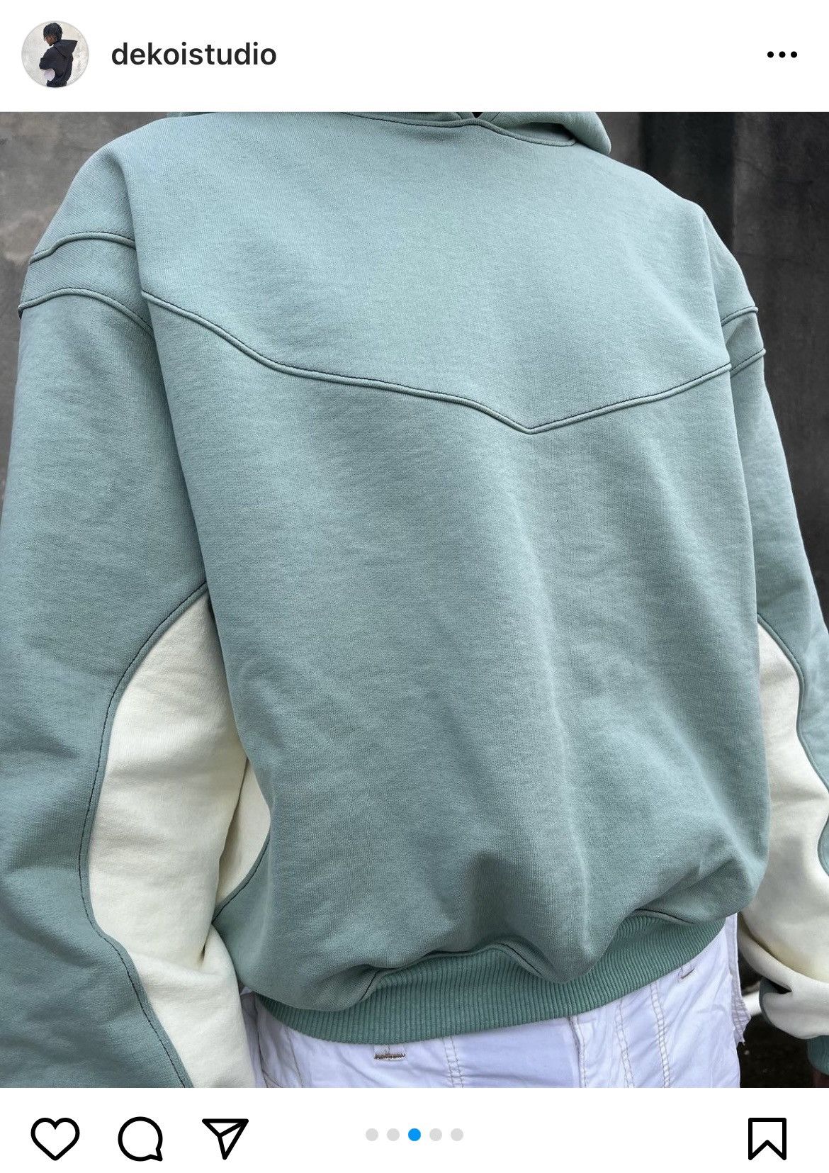 Other DEKOi STUDiOS ELLiPSE WiDE BOXY CROPPED PULLOVER HOODiE Size M / US 6-8 / IT 42-44 - 7 Thumbnail